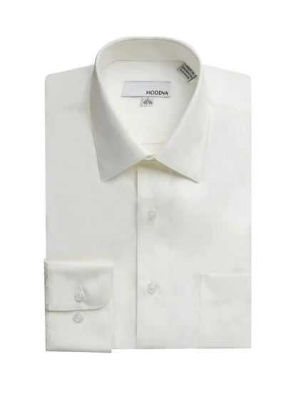 Ivory wedding dress shirt