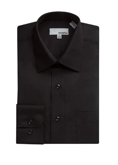 Black wedding dress shirt