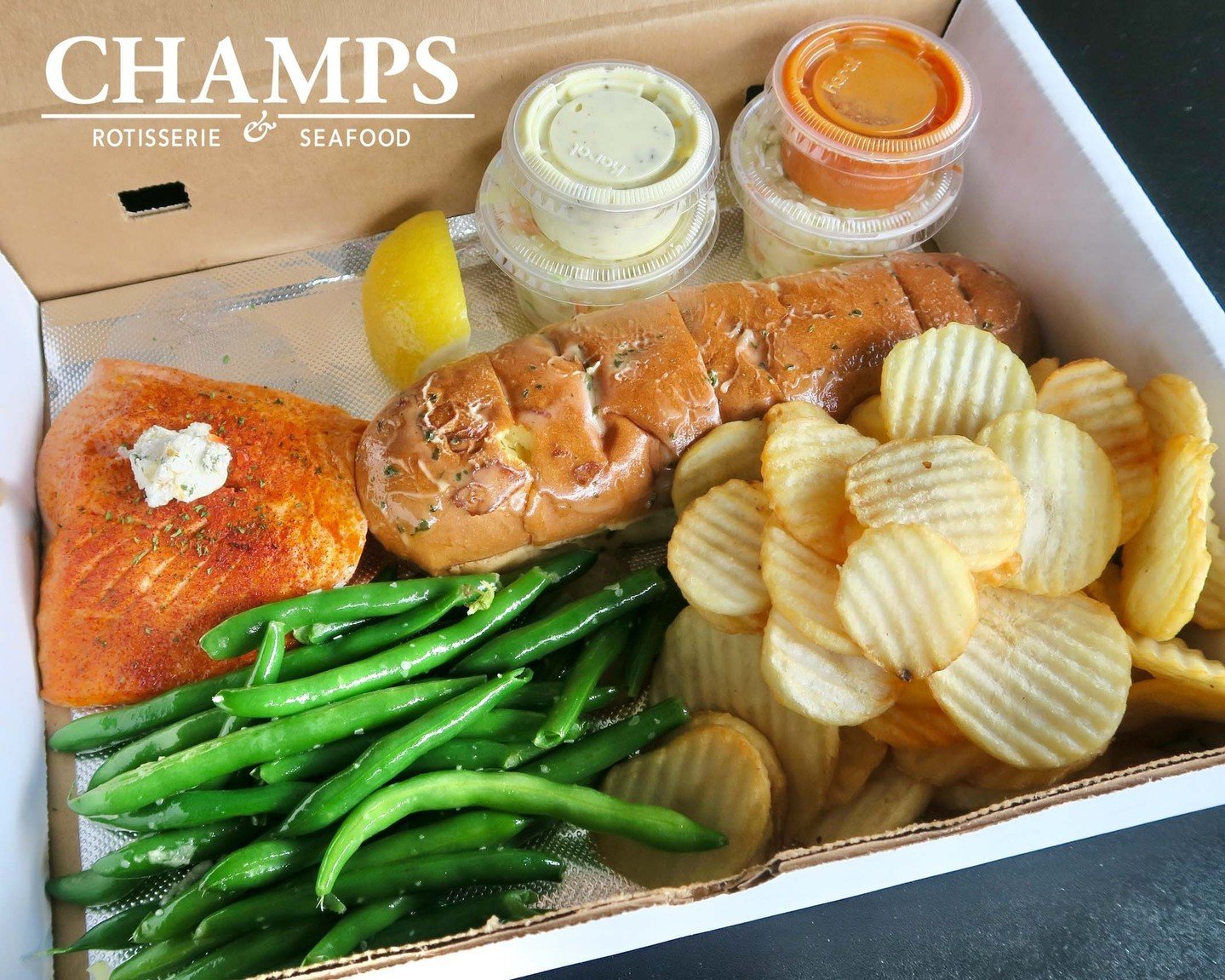 Enjoy Champs at Home: Order Your Favorite Meals For Carry Out!

View Menu: https://www.champsrotisserie.com/menu