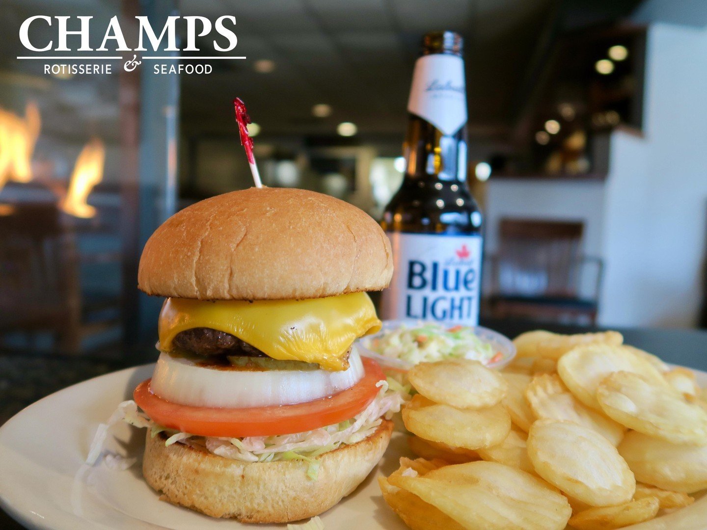 Hungry? Visit Champs for tasty meals!