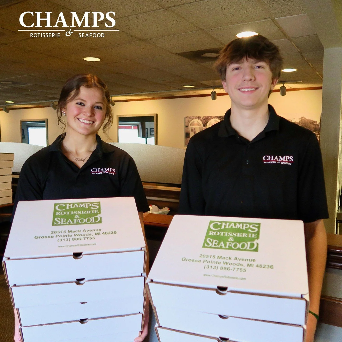 Carry out your Champs favorite to enjoy at home! Perfect for parties!

#Champs #Ribs #BBQ #Carryout #Delicious