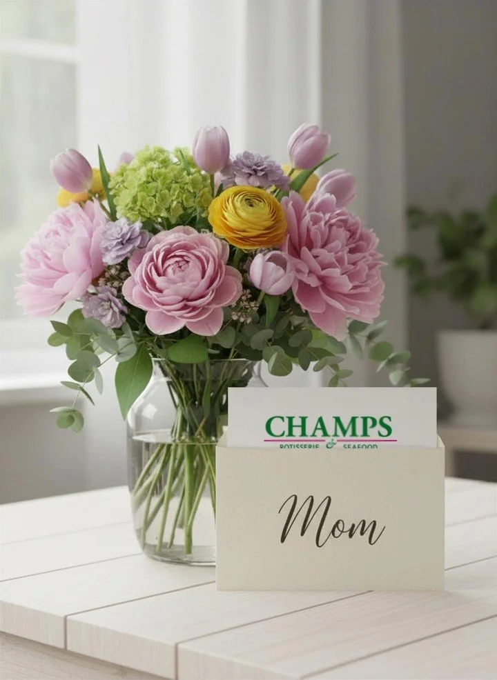 Give mom the gift of good food this Mother's Day!

We have gift cards available in-store!