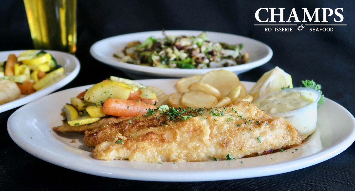 Friday &amp; Saturday are Chef's Cut Special night at Champs!

Featuring steak, lamb chops, and fresh catch rotating specials - our chef puts together something truly delicious every week!