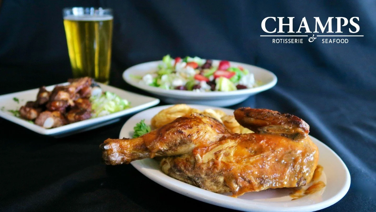 We&rsquo;re famous for our mouthwatering ribs and juicy chicken! 🍗🔥 

Which one&rsquo;s your favorite? Let us know in the comments! 👇🍖

#RibsVsChicken #BBQLovers #Champs #GrossePointe