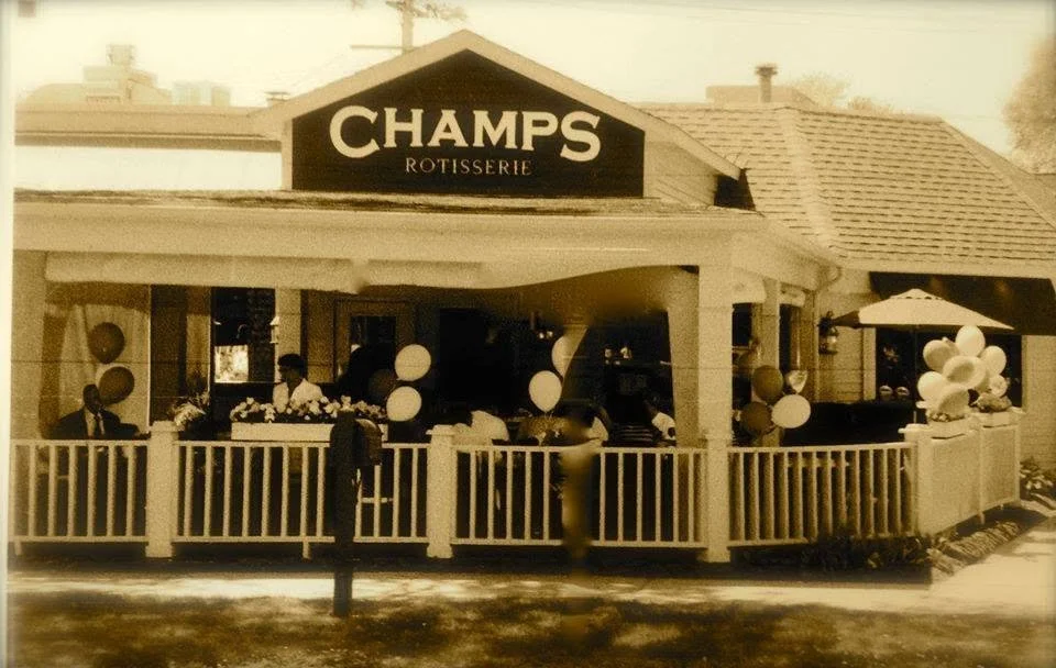 Champs patio has been the summer time hangout for generations!