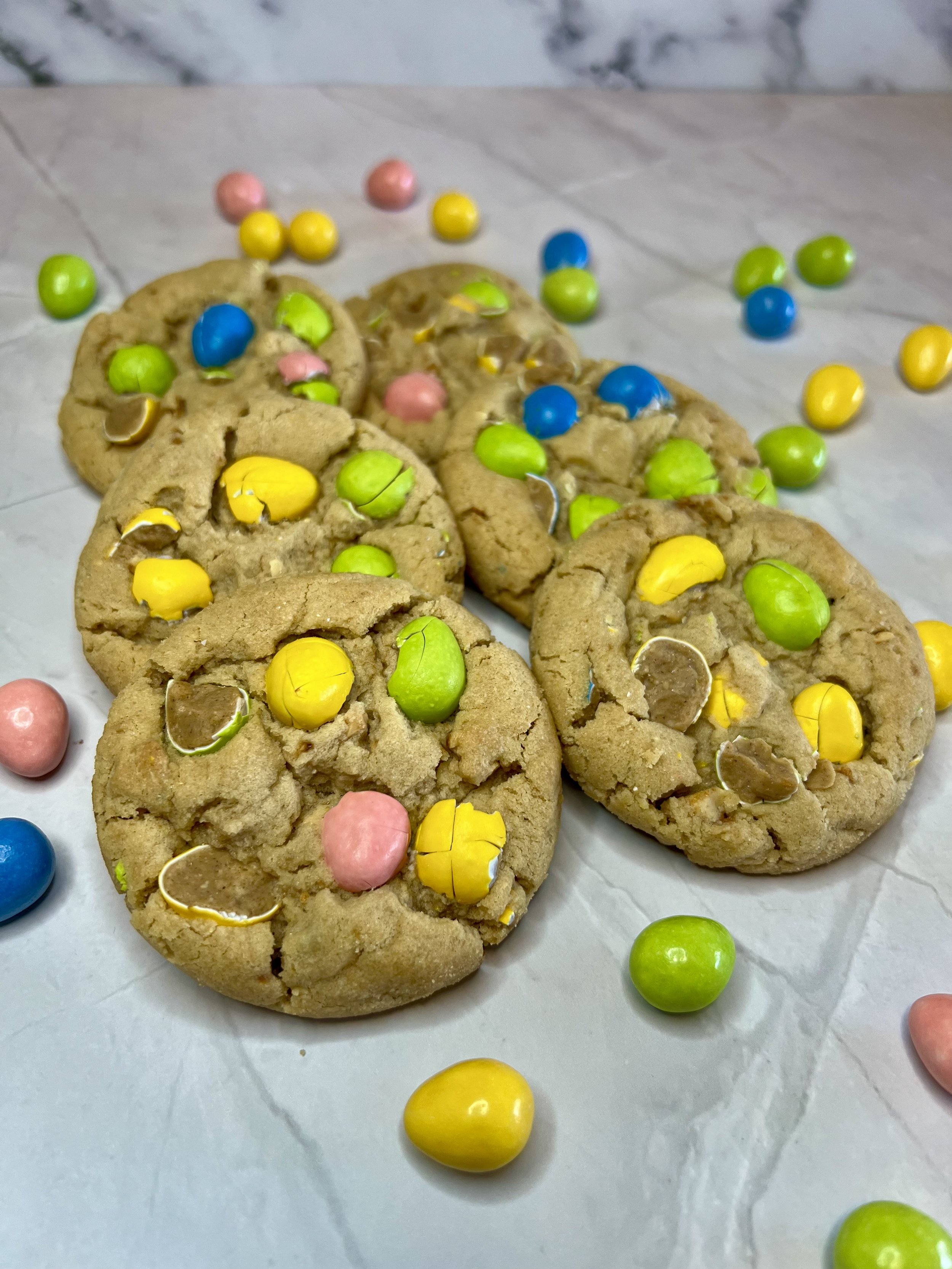 Recess Peanut Butter Egg Cookies