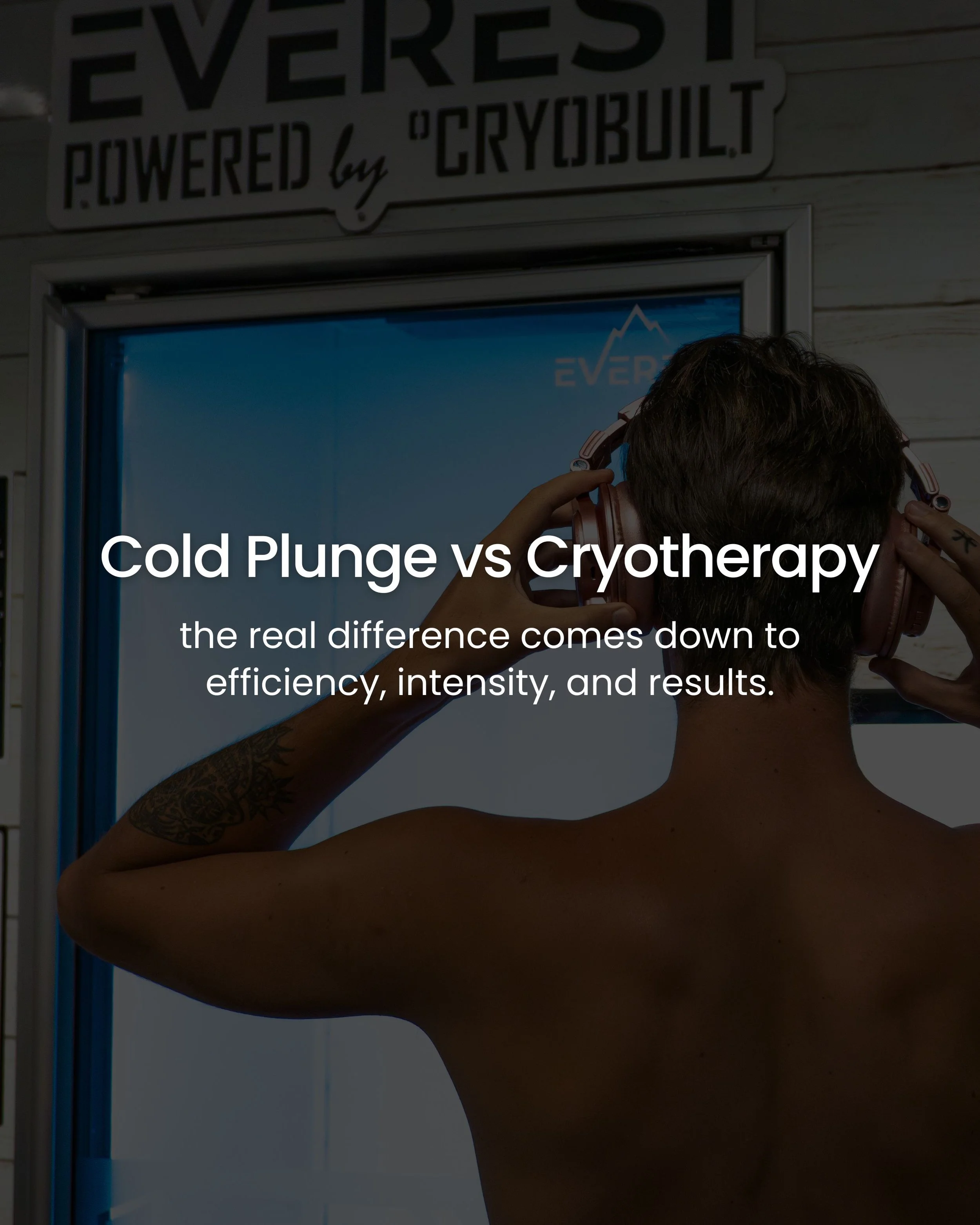 Cold Plunge vs Cryotherapy