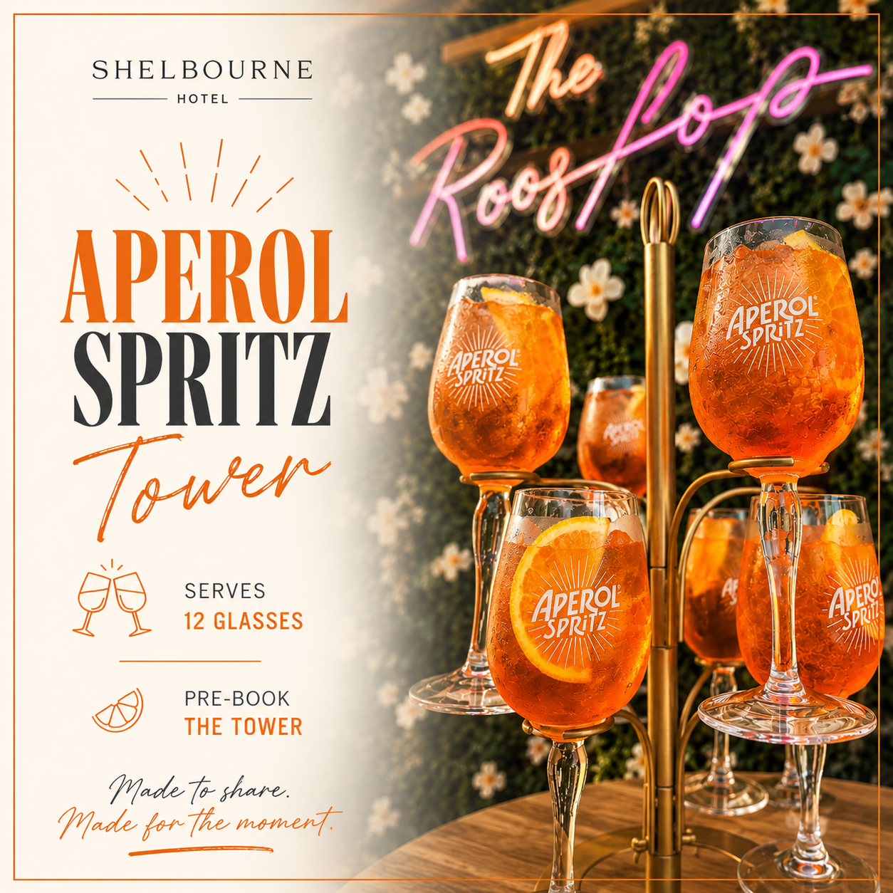APEROL SPRITZ TOWER