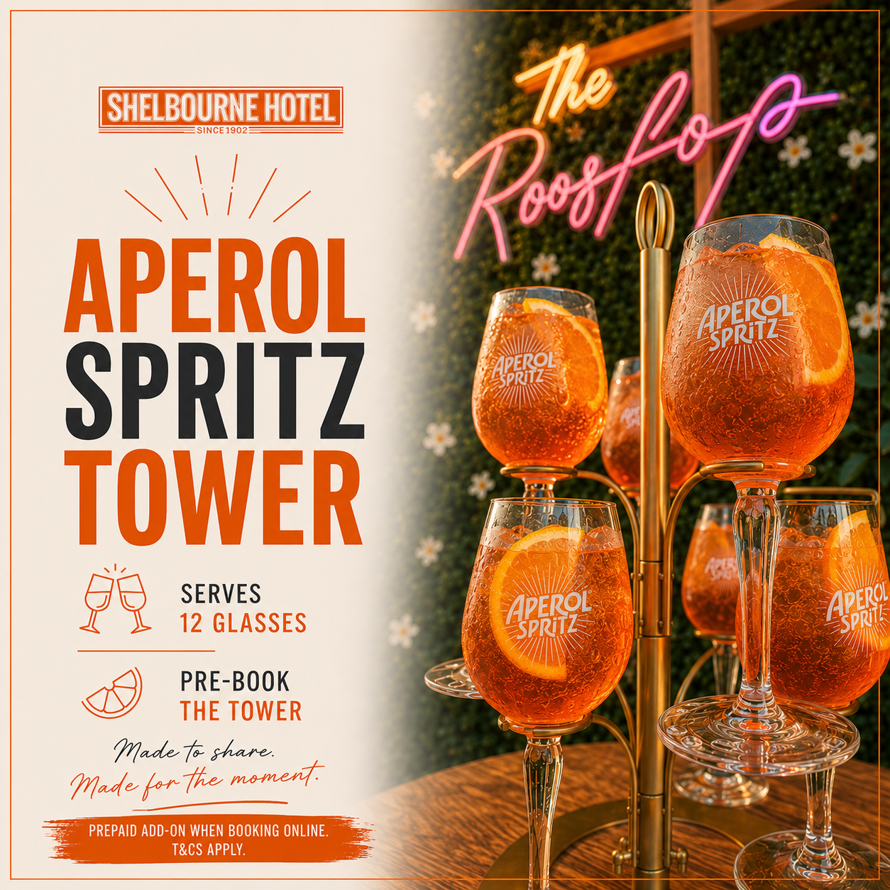 APEROL SPRITZ TOWER