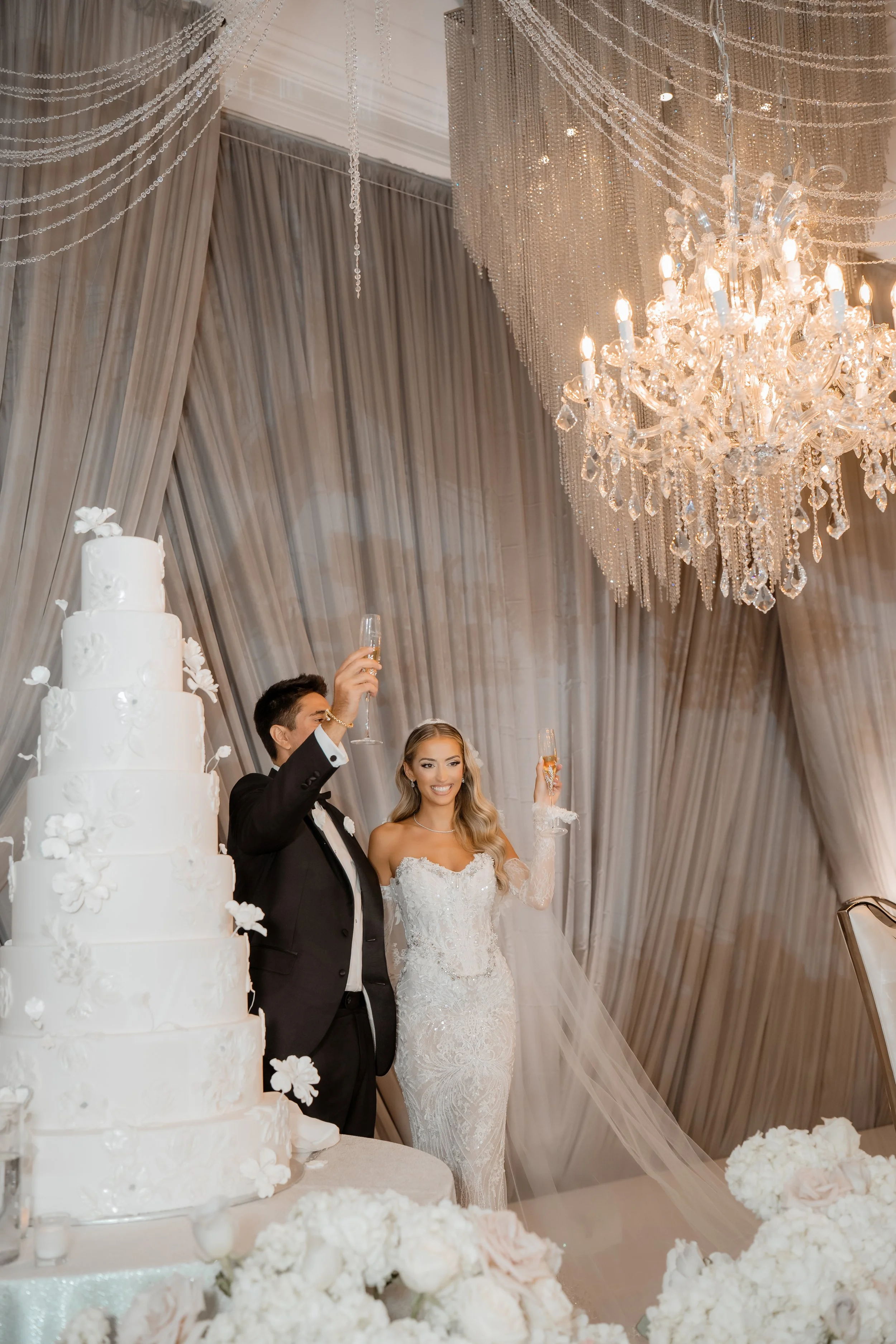 Where Luxury Met Love: Andi &amp; Jimmy’s Elegant Palazzo Grande Wedding 
