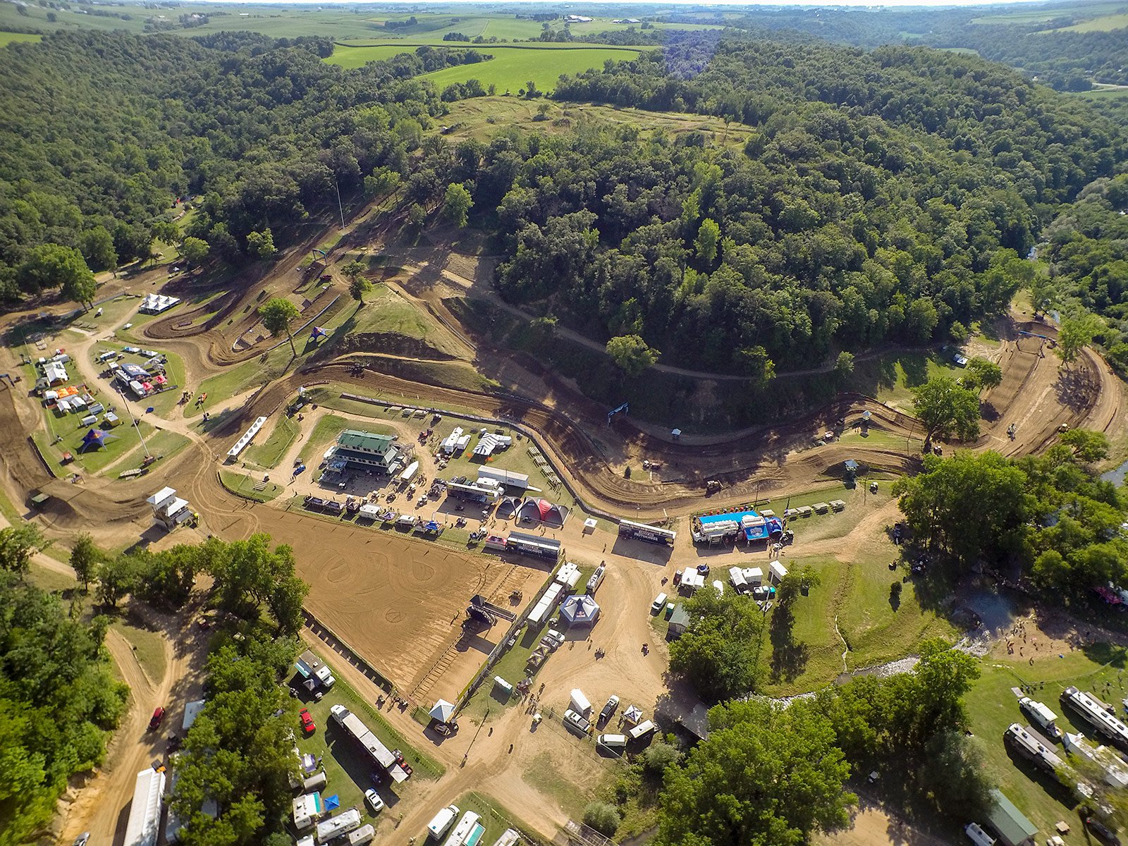 Spring Creek Motocross Park in Millville, MN Round 7 of the Pro
