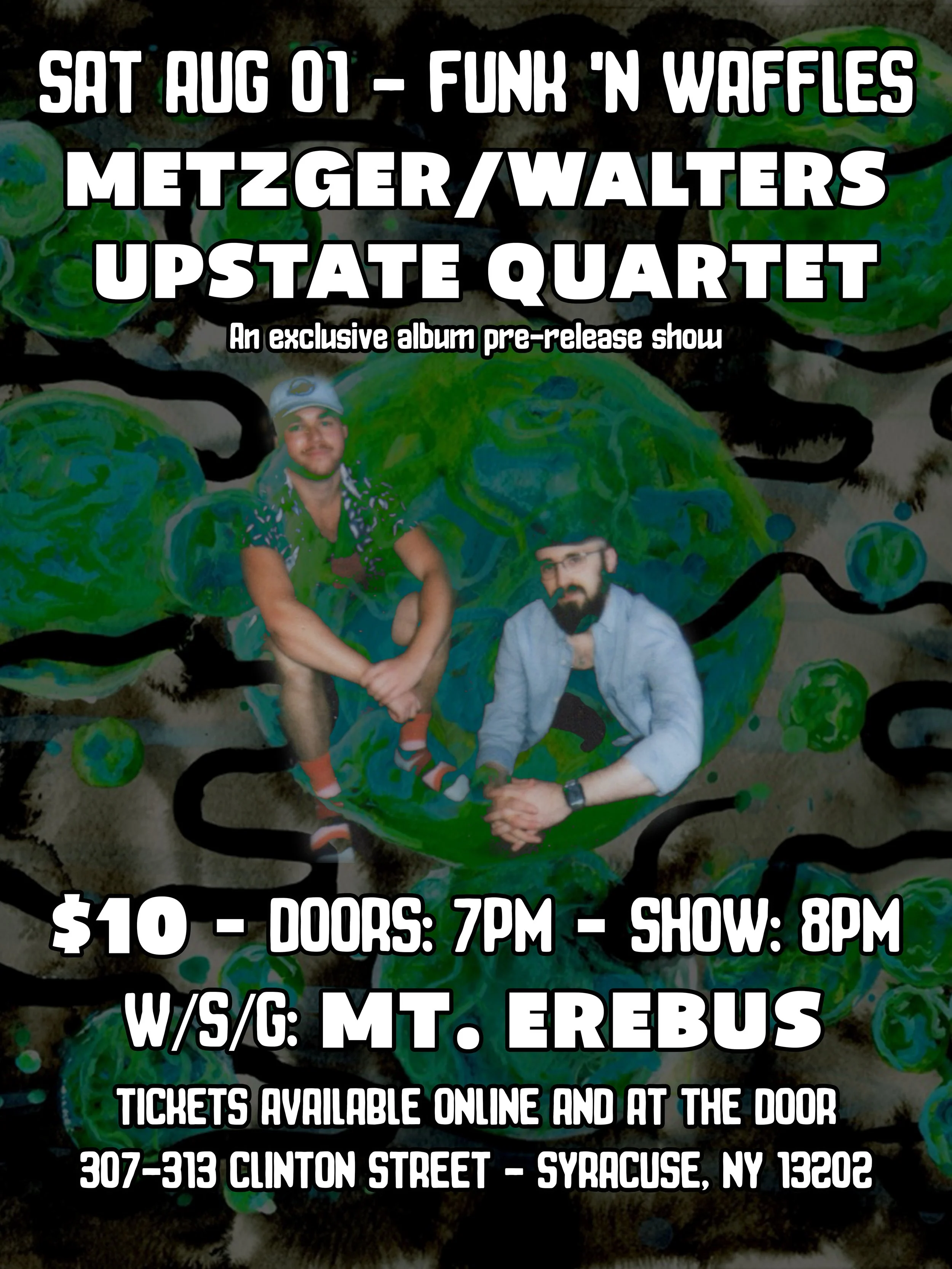 METZGER/WALTERS UPSTATE QUARTET @ FUNK ‘N WAFFLES - Syracuse, NY
