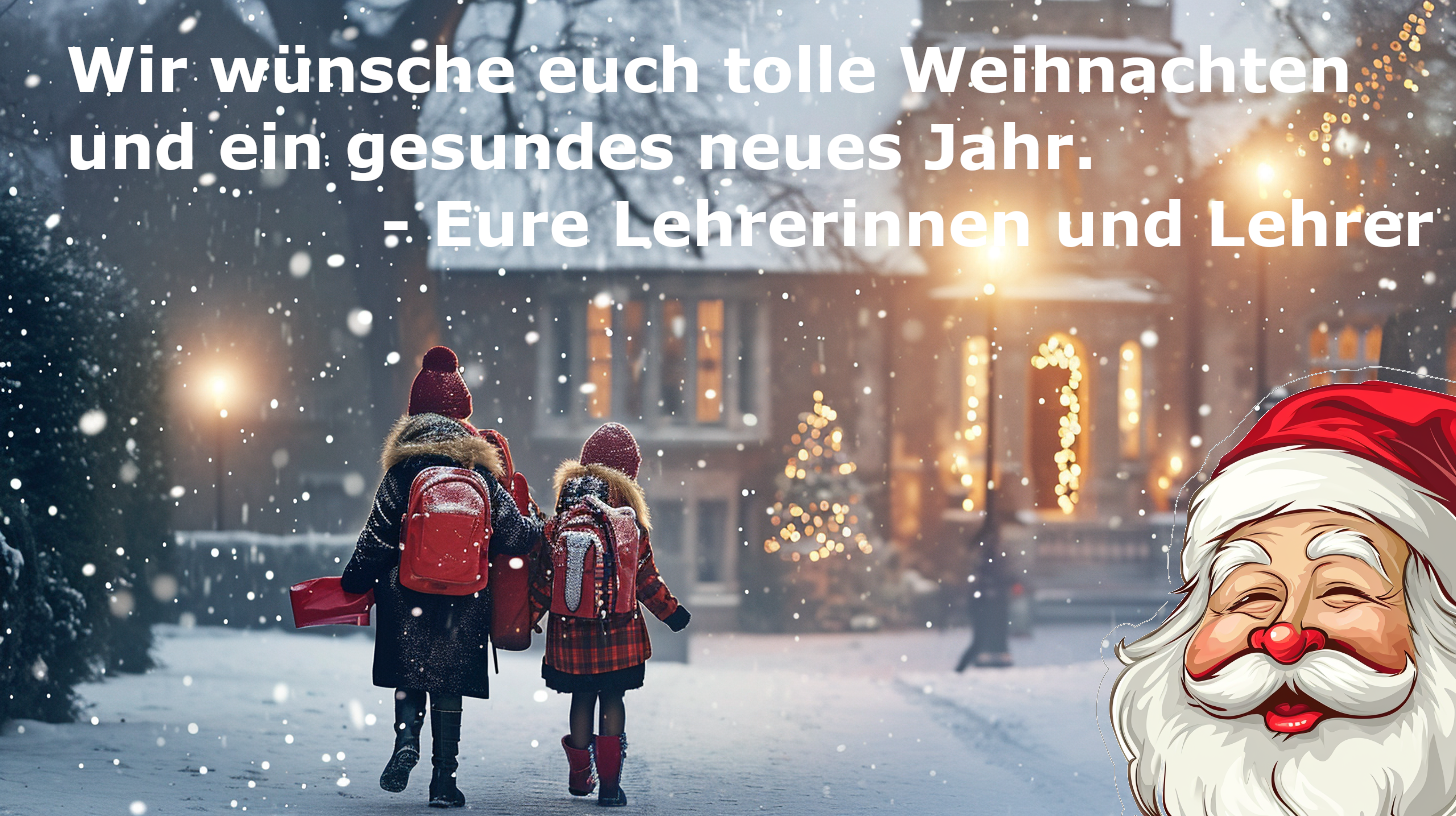Fröhliche Weihnachten!
