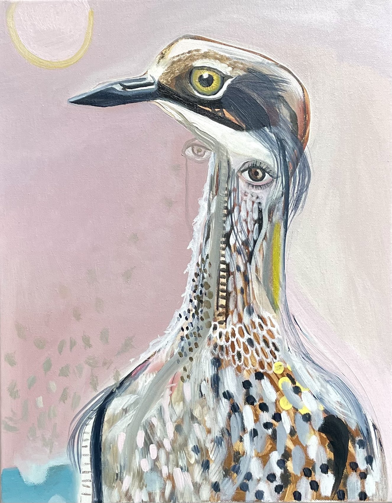 Nightwalker Oil On Canvas $480
