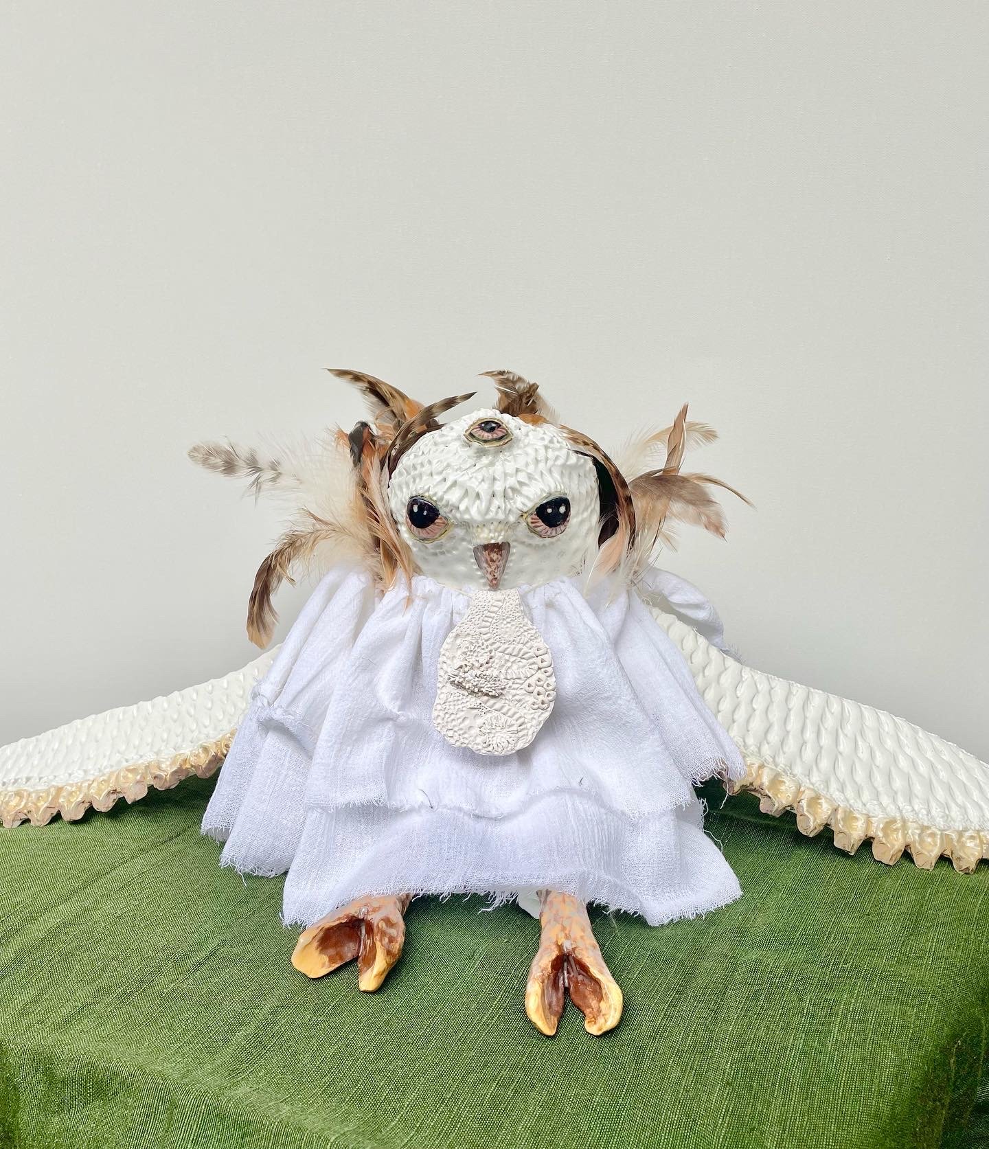 Angel Porcelain soft sculpture $680