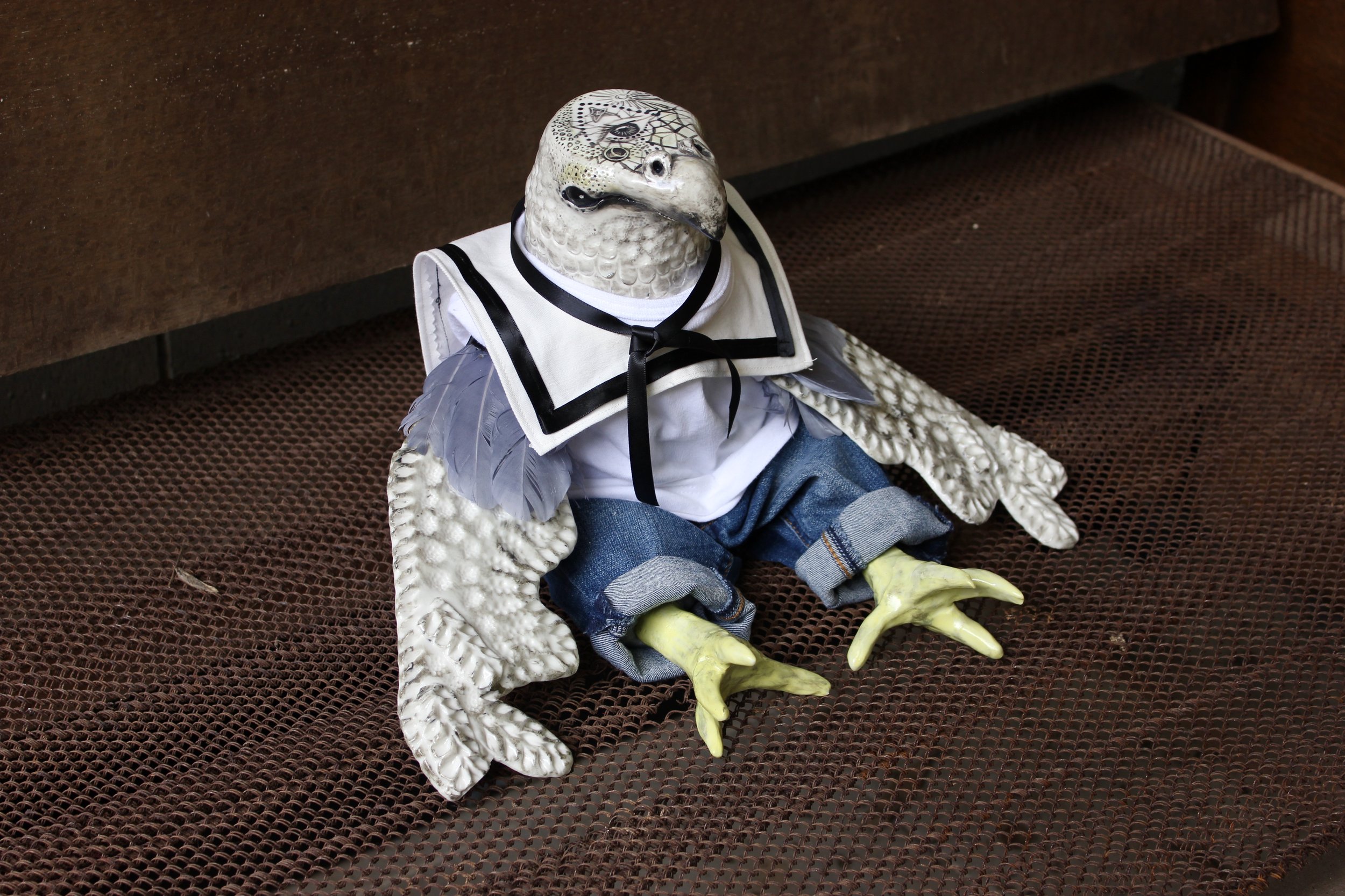 Salty Porcelain soft sculpture $680