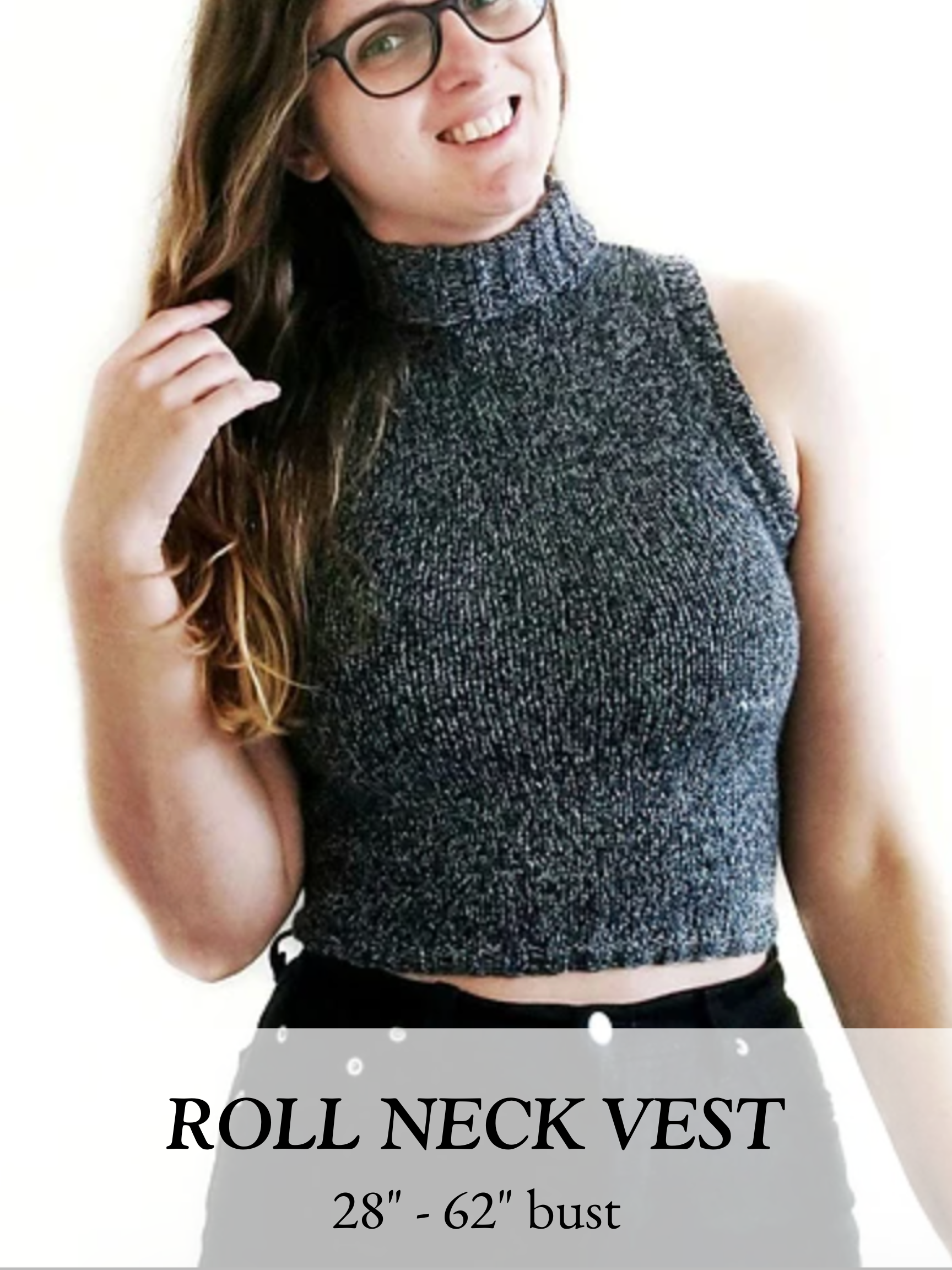 Roll Neck Vest