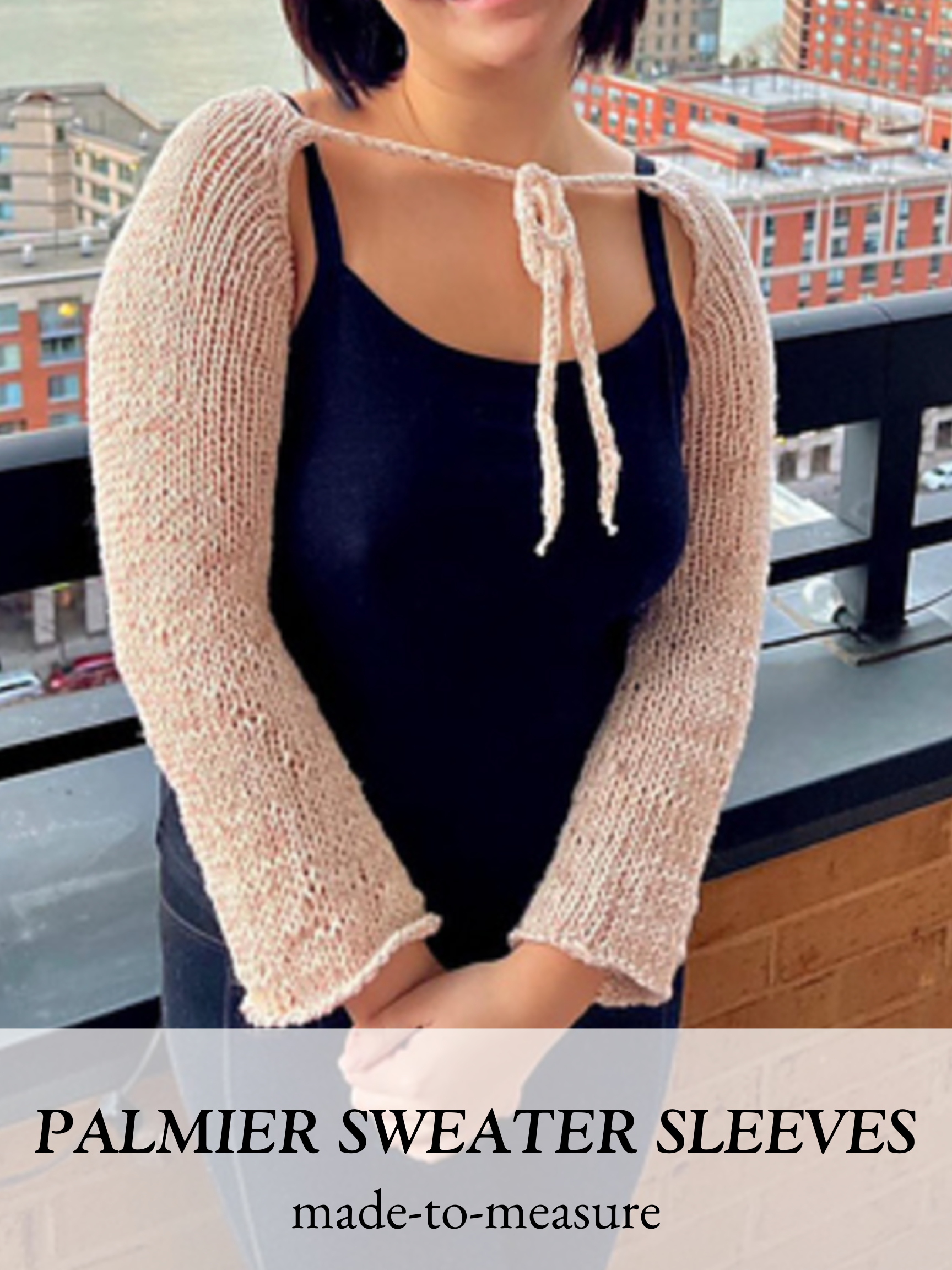 Palmier Sweater Sleeves