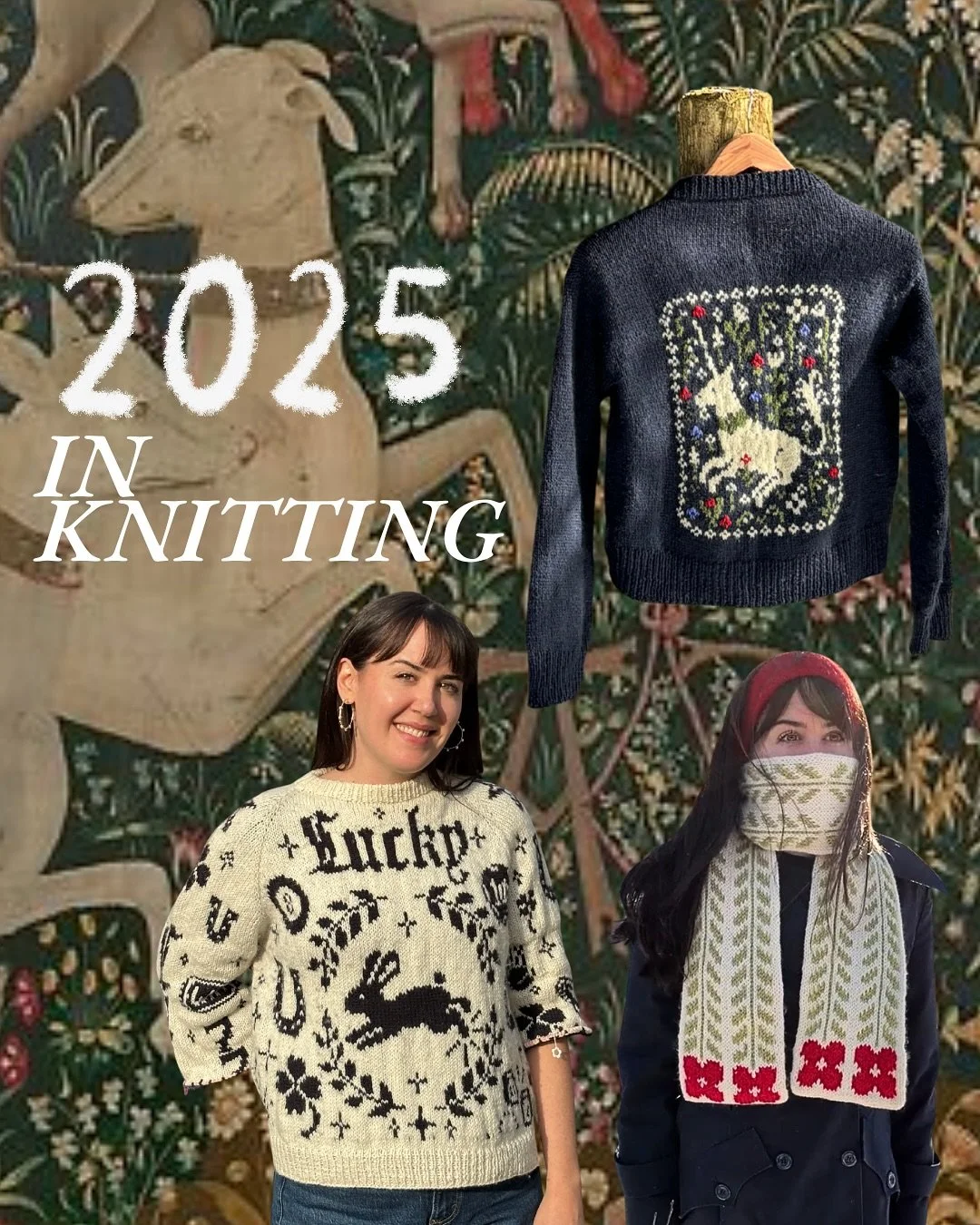 2025 year of knitting in review! 7 patterns published, 5 FOs, 6 WIPs, 3 yarns, 15 books, 60 movies, and maybe a lesson or two along the way 🤍 what are you looking forward to in 2026?

#knitting #knitter #handknitting