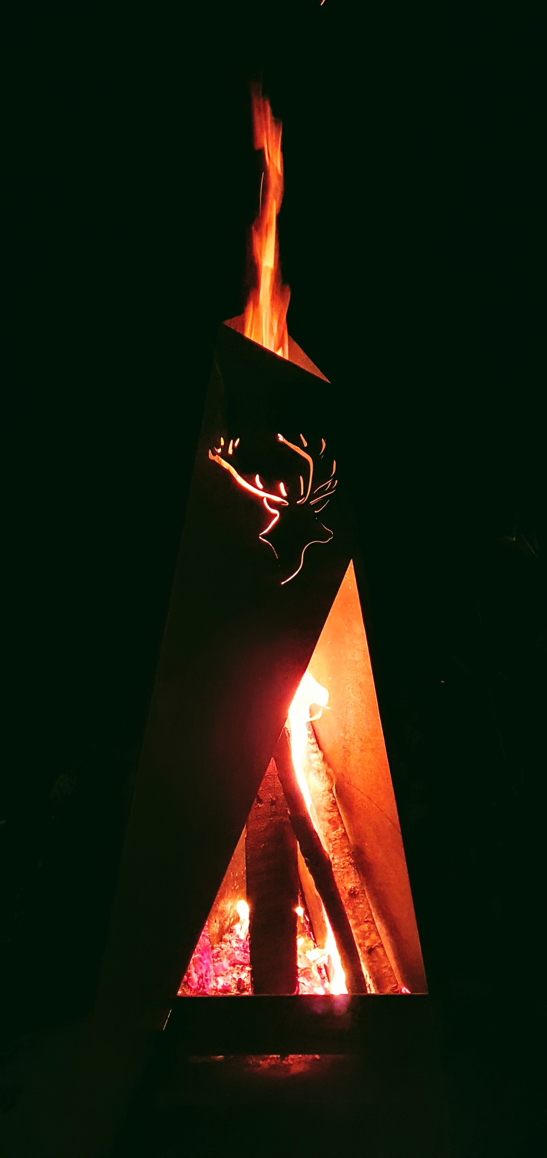 Stag Brazier with Fire .jpg