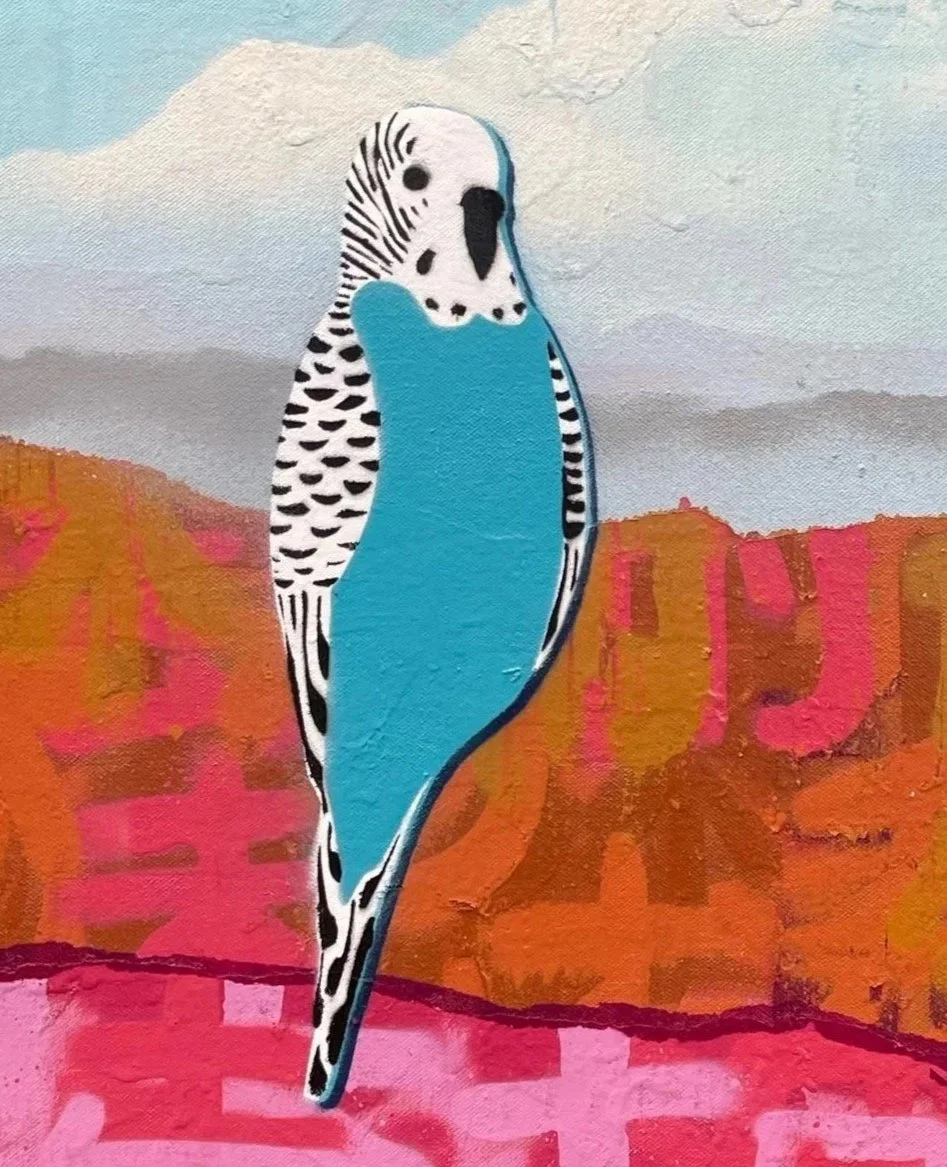 Two%2BBlue%2BAnd%2BWhite%2BBudgies%2BIn%2BThe%2BBush.jpg
