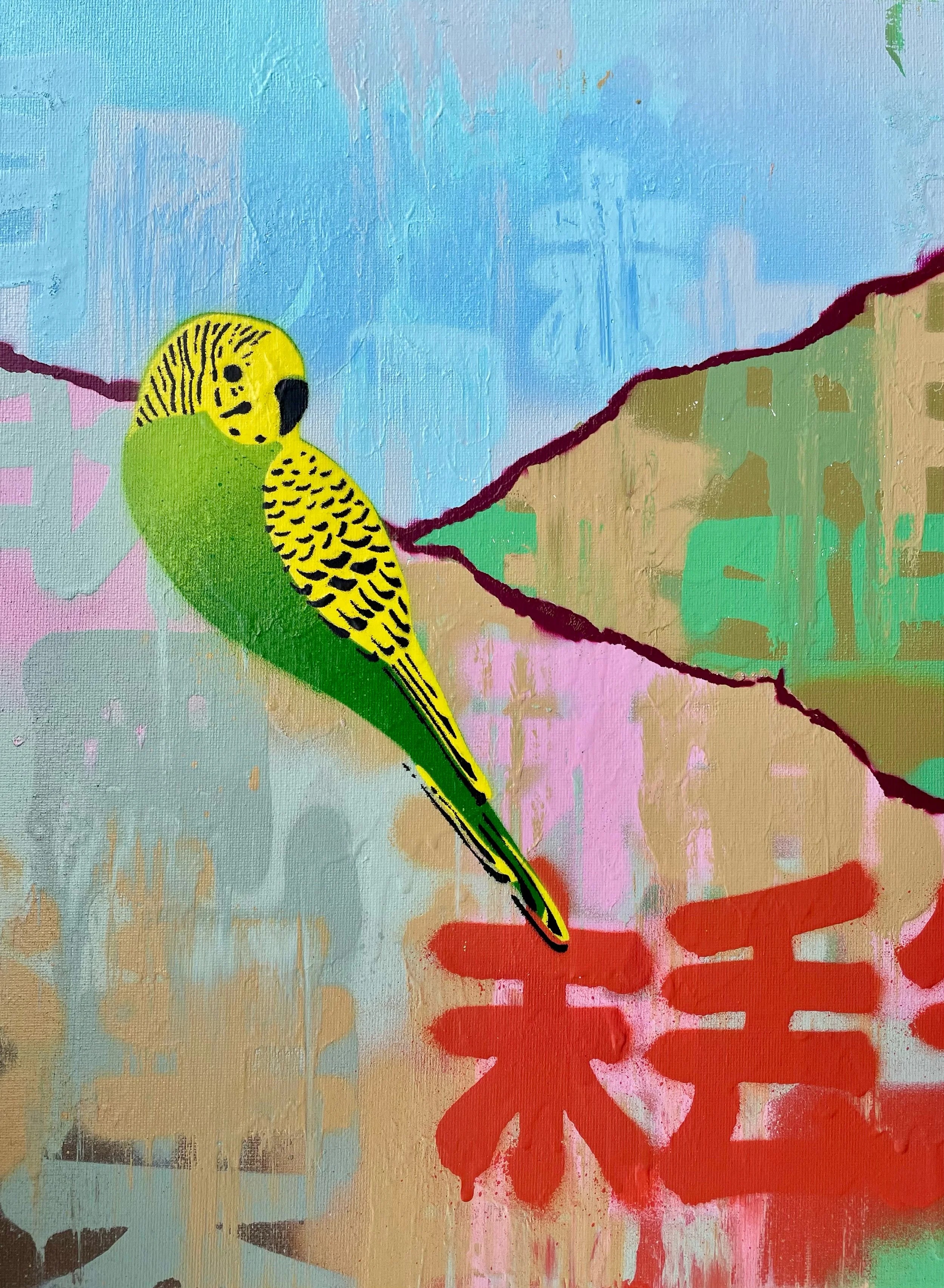 Small Green and Gold Budgie no.1.jpg
