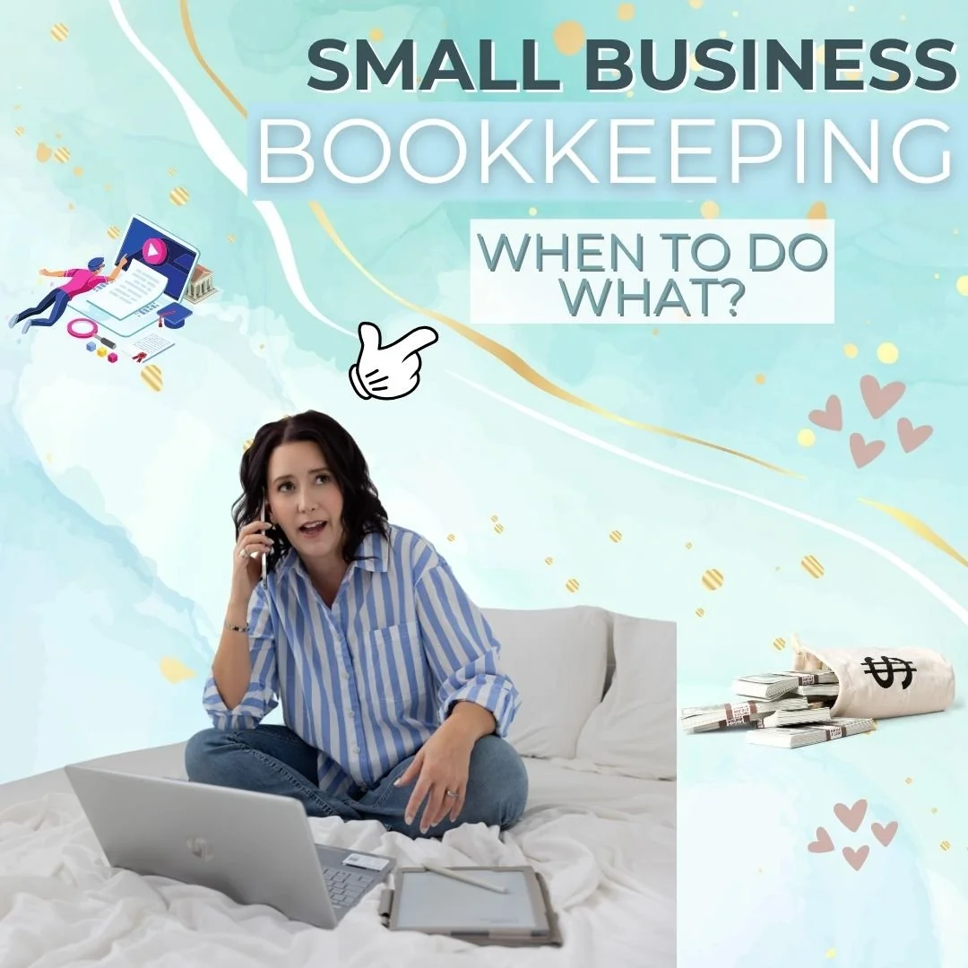 🌟 Transform Your Bookkeeping Game! 🌟

Are bookkeeping tasks piling up and stressing you out?

Discover the perfect timing for weekly, monthly, quarterly, and yearly tasks, and take control of your business finances! 🗂️💪

📢 Share your biggest boo