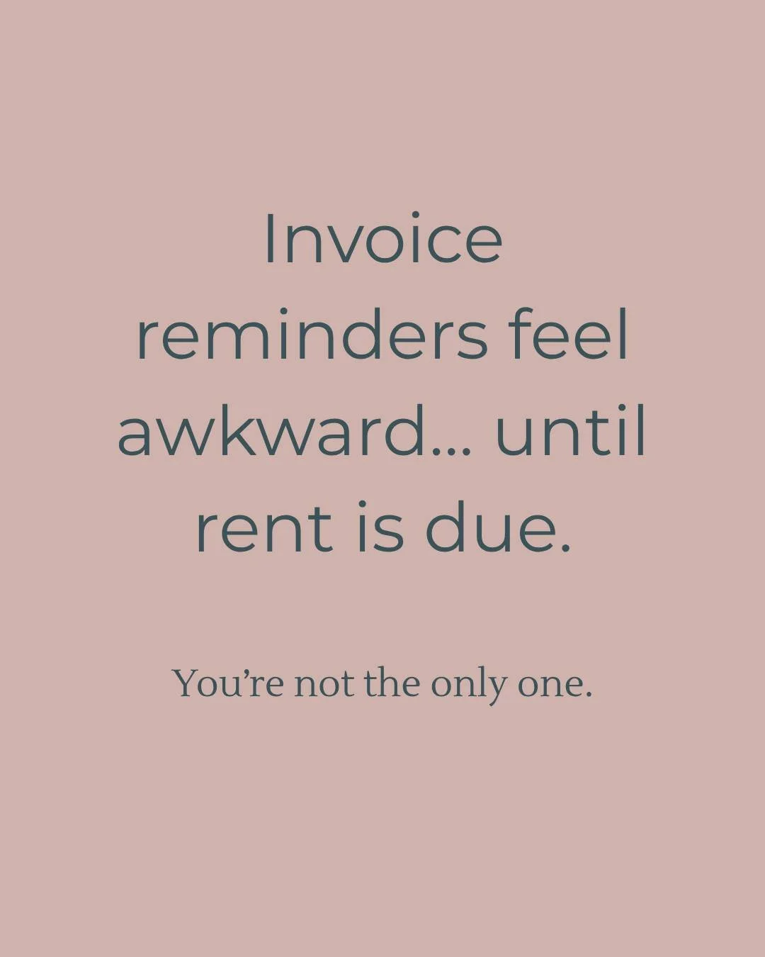 If you&rsquo;ve ever stared at an unpaid invoice and thought, &ldquo;Ugh, I don&rsquo;t want to send that&rdquo;&hellip; same.
Most people don&rsquo;t avoid it because they&rsquo;re unprofessional.

They avoid it because they&rsquo;re kind, and they 