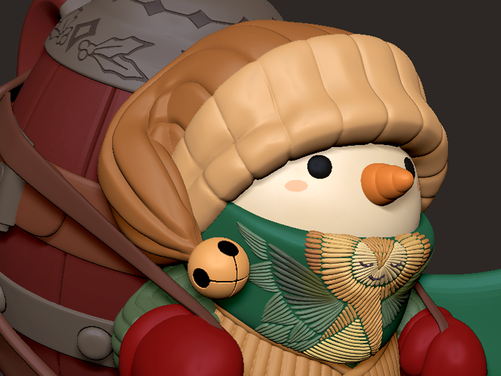 Parson the Delivery Snowman