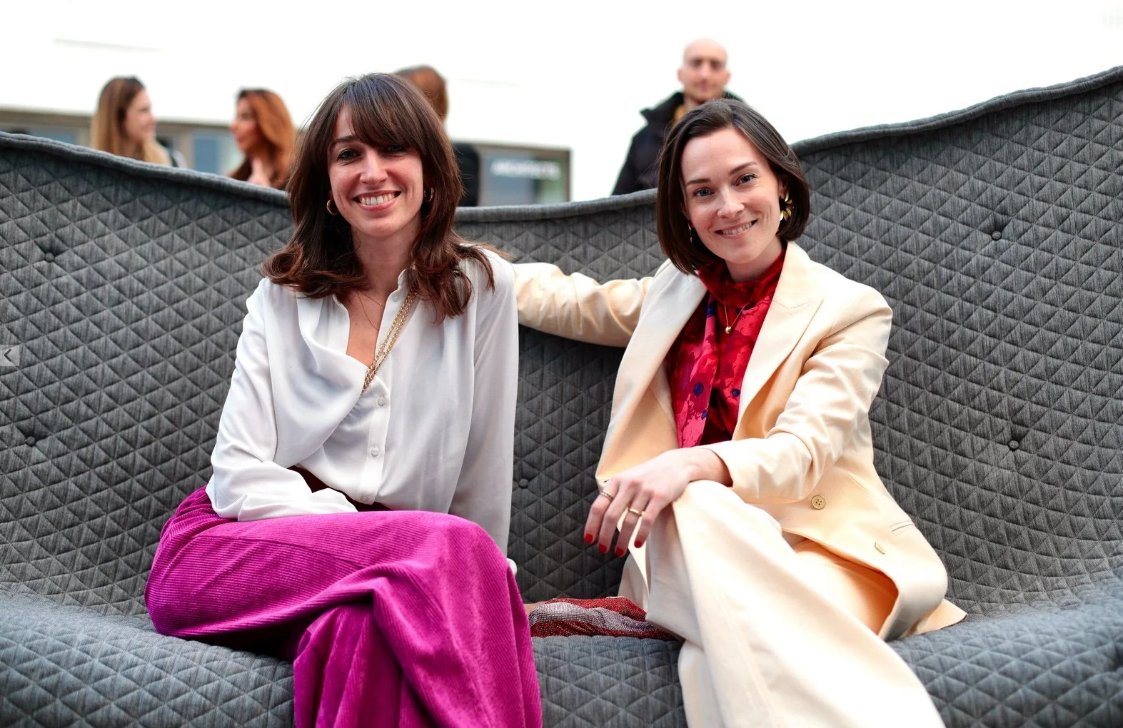 Curators of ill at ease 2023 Luisa Ausenda and Caterina Taurelli Salimbeni