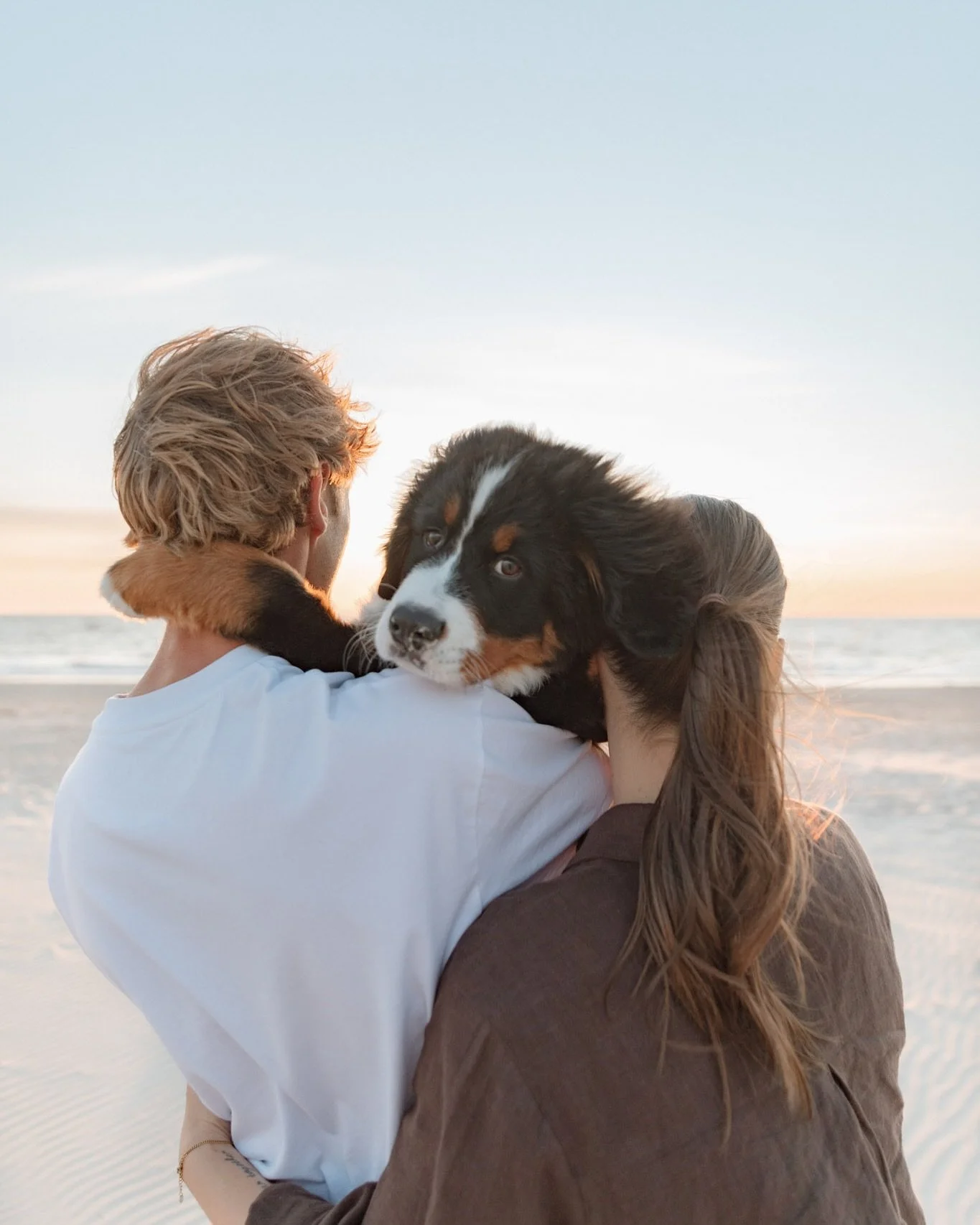 we all needed to see some fur baby cuteness on our feeds tonight 🌅🐚✨