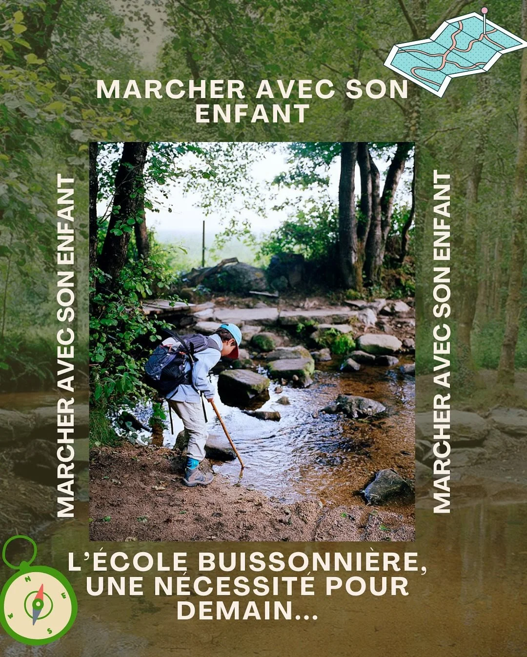 Marcher avec les enfants : la plus belle des &eacute;coles buissonni&egrave;res

Loin des salles de classe et des &eacute;crans, il existe une &eacute;cole invisible, celle qui s&rsquo;apprend au rythme des pas et du vent dans les arbres. Marcher ave