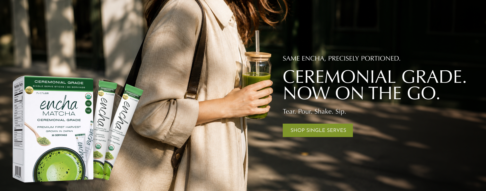 Encha DTC website banner