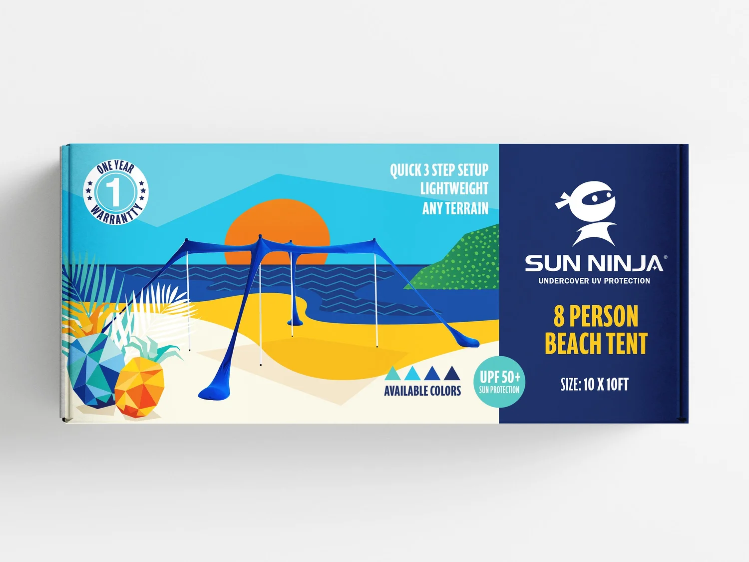 Sun Ninja packaging front