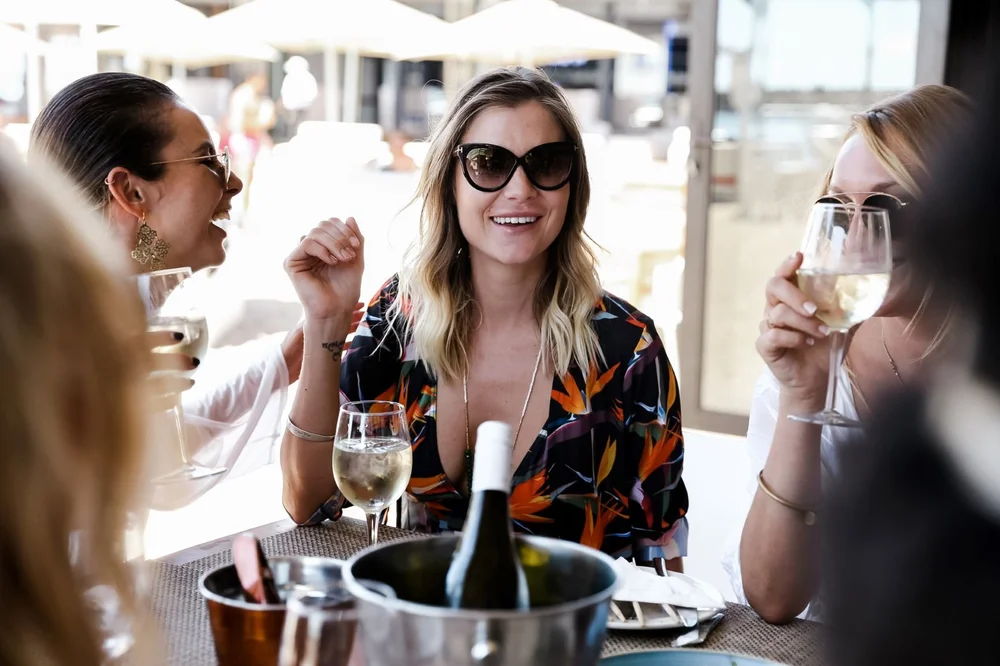 Shimmy Beach Club dining