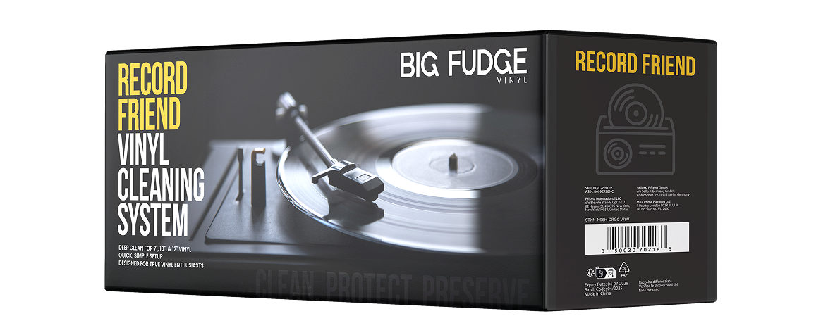 Big Fudge Record Friend packaging