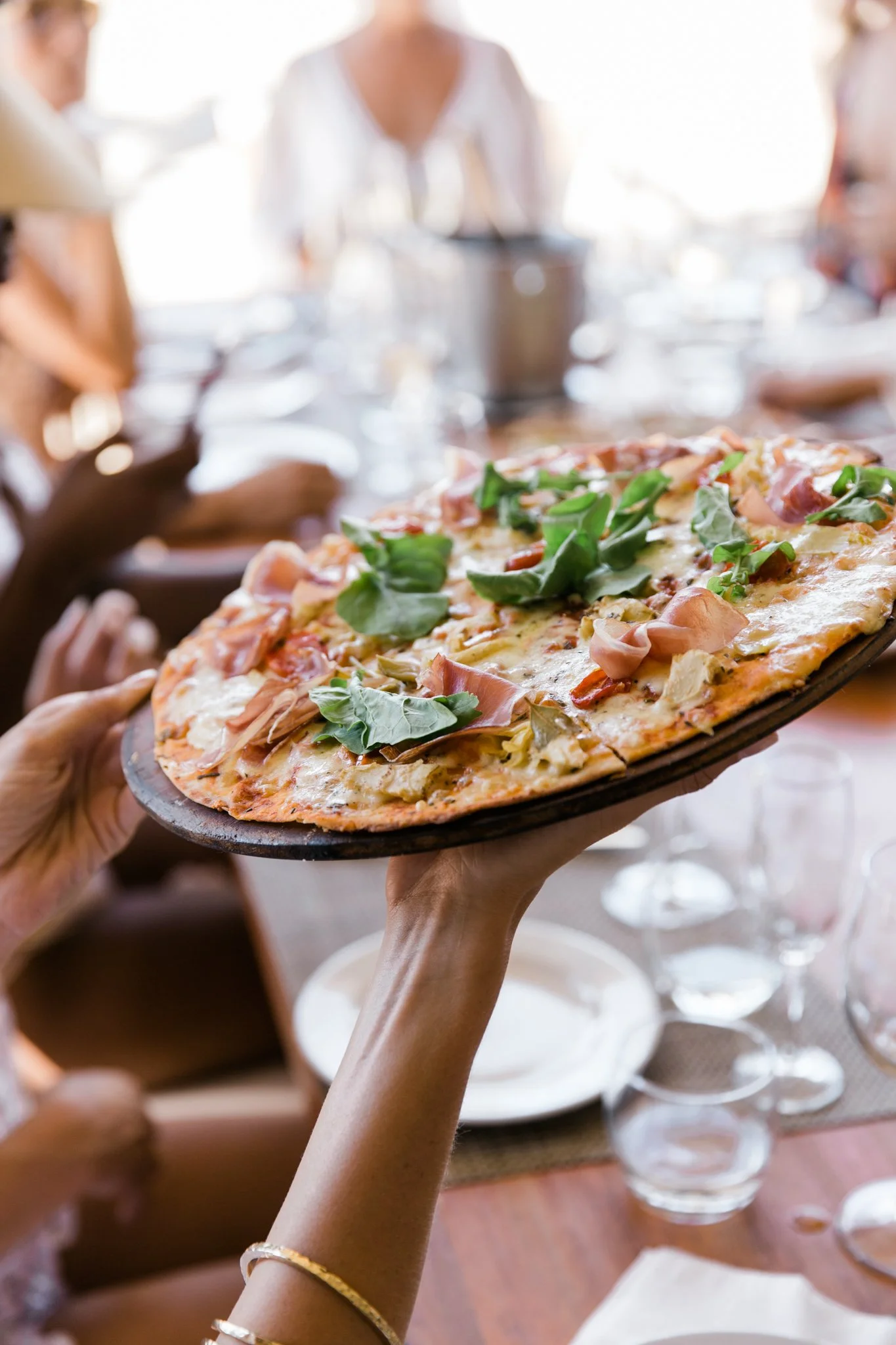 Shimmy Beach Club dining
