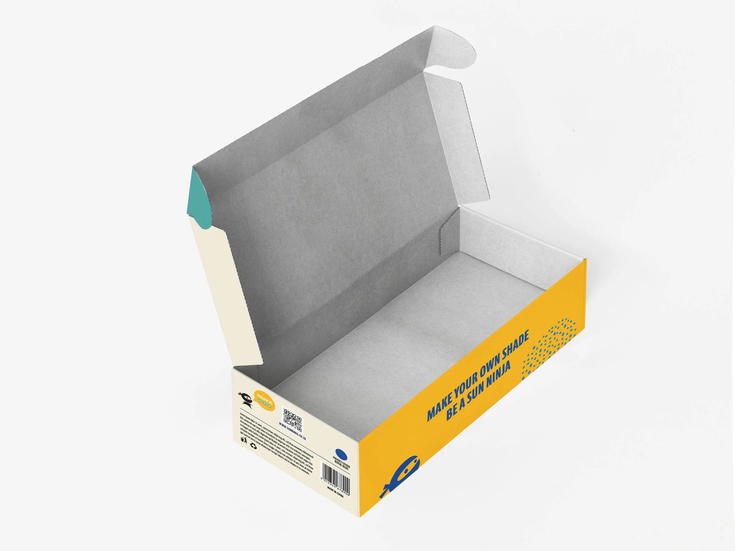Sun Ninja packaging open