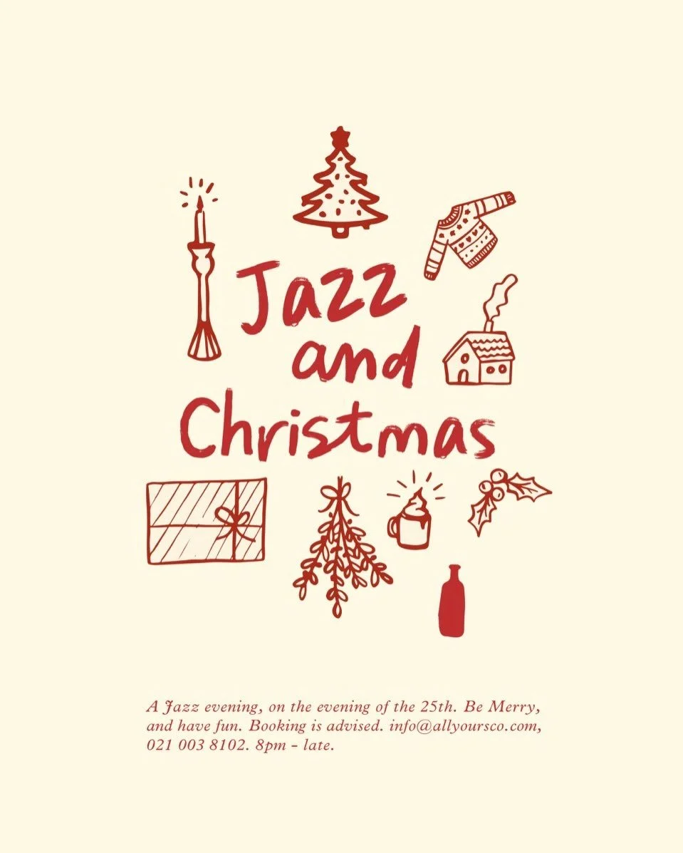 JAZZMAS!!!! At a loose-end this Xmas???🎄 Come and join us for some live Jazz in the garden for a little Christmas 🎅 fun 🤩 

Performing in the garden are @leelips and @jasonreolon 

@cafe_paradiso_cpt #cafeparadiso #restaurant #bar #capetown #south