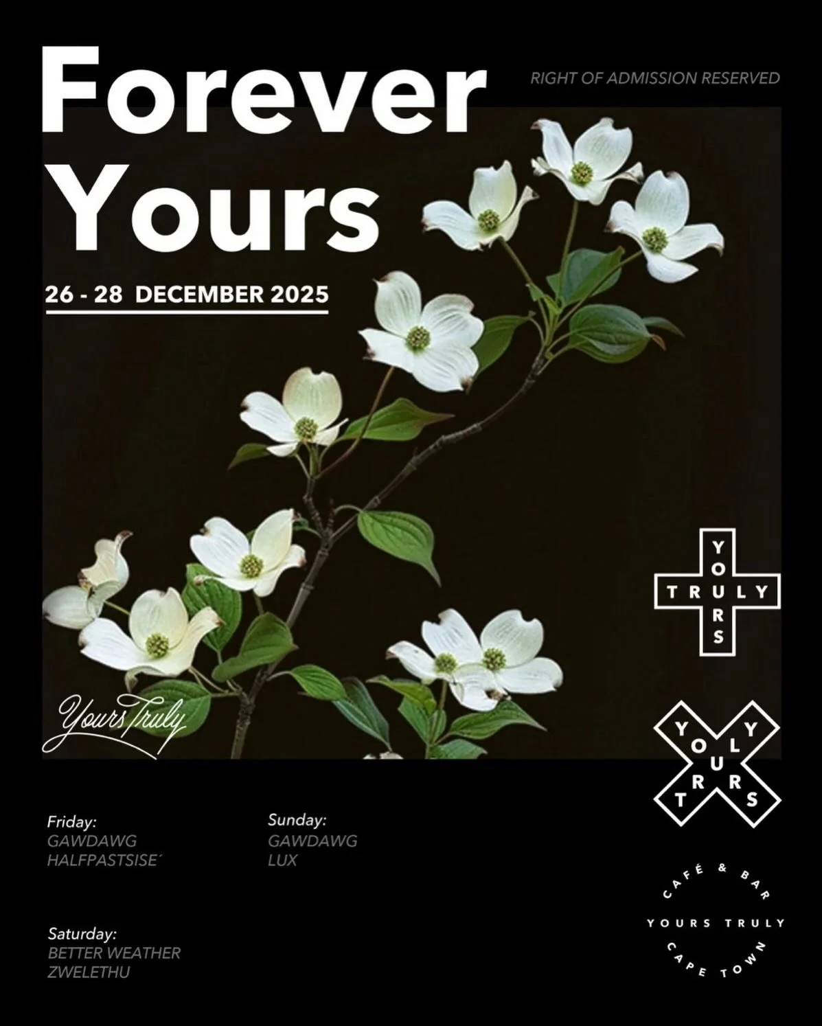 We&rsquo;re looking forward to seeing you all later. We&rsquo;re back and OPEN 🌱☕️🍕🪩🎵🍸

@yourstrulycafe #yourstruly #allyours #thisisyours #sametimetomorrow #restaurant @all.yours.co