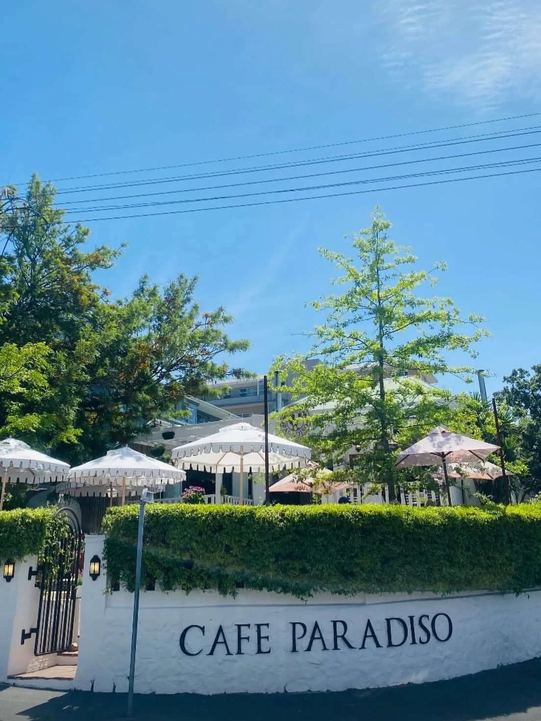 Our wonderful restaurant 🌿🌞 Come and join us for breakfast, lunch or dinner daily&hellip;&hellip;.👌🤩

@cafe_paradiso_cpt #cafeparadiso #restaurant #cafe #bar @all.yours.co