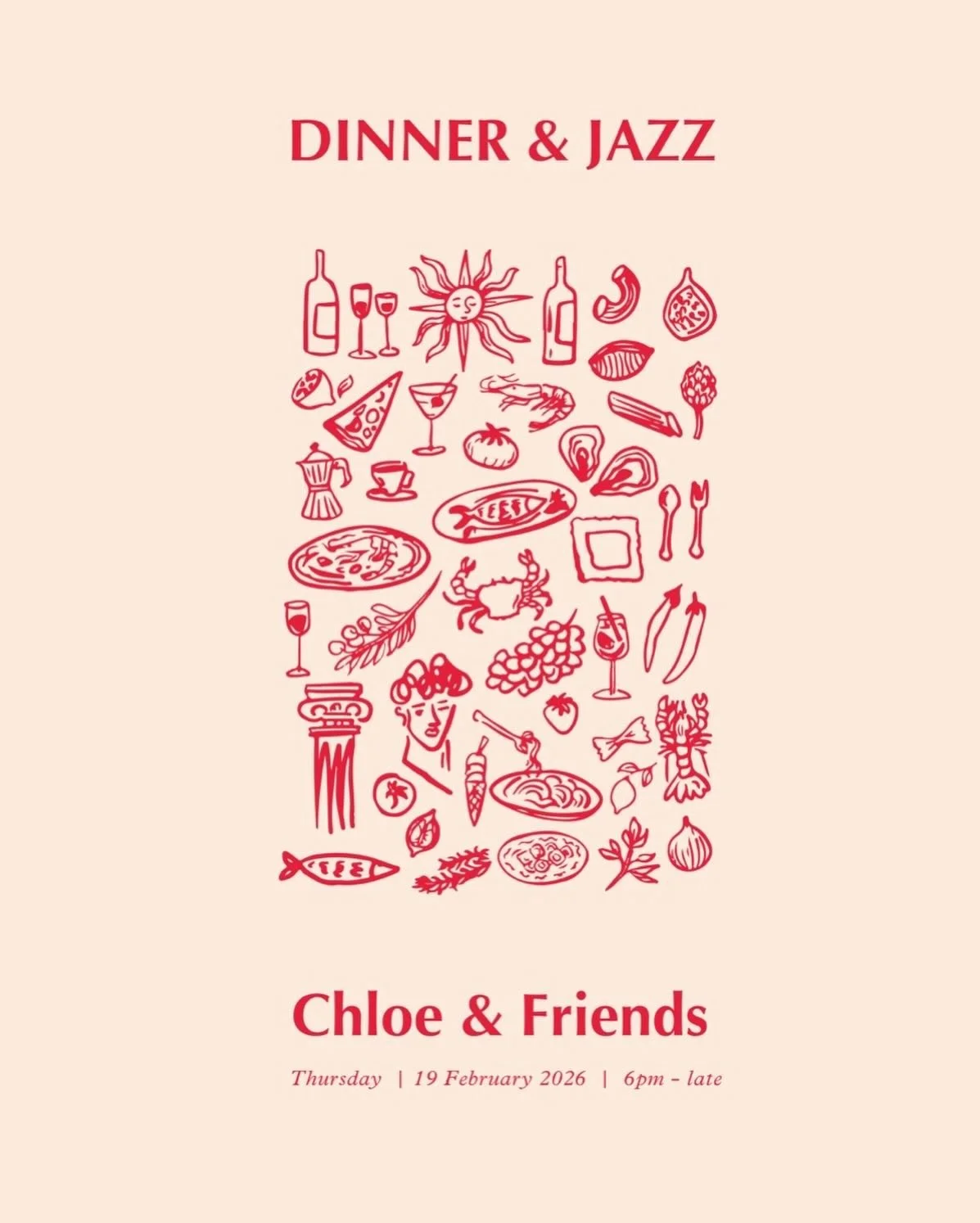 Dinner &amp; Jazz this Thursday&hellip;. 🎵😁👍 with @chloetatum_ and friends!!

Be sure to get here early 🤩 Booking is advised:

📞 (021) 003-8102
✉️ info@allyoursco.com

@cafe_paradiso_cpt #dinnerandjazz #restaurant #bar #capetown #southafrica @al