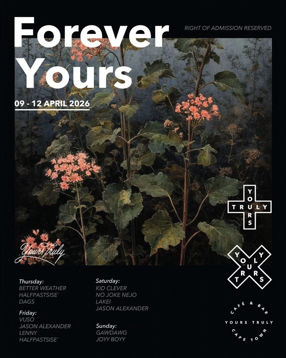 We welcome the weekend 🎵🪩🪴

@yourstrulycafe #ytc #yourstruly #allyours #thisisyours #sametimetomorrow @all.yours.co