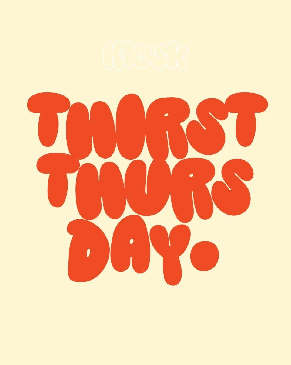 This Thursday!!! 🌞Thirst Thursday&hellip;.bring your own Booze 🍸 🥂🍺, some complimentary 🍕 slices and @dagsondecks with some easy listening from 7pm - late. 

@kioskcommunity #grocer #cafe #capetown #dailygoods #generalstore @all.yours.co