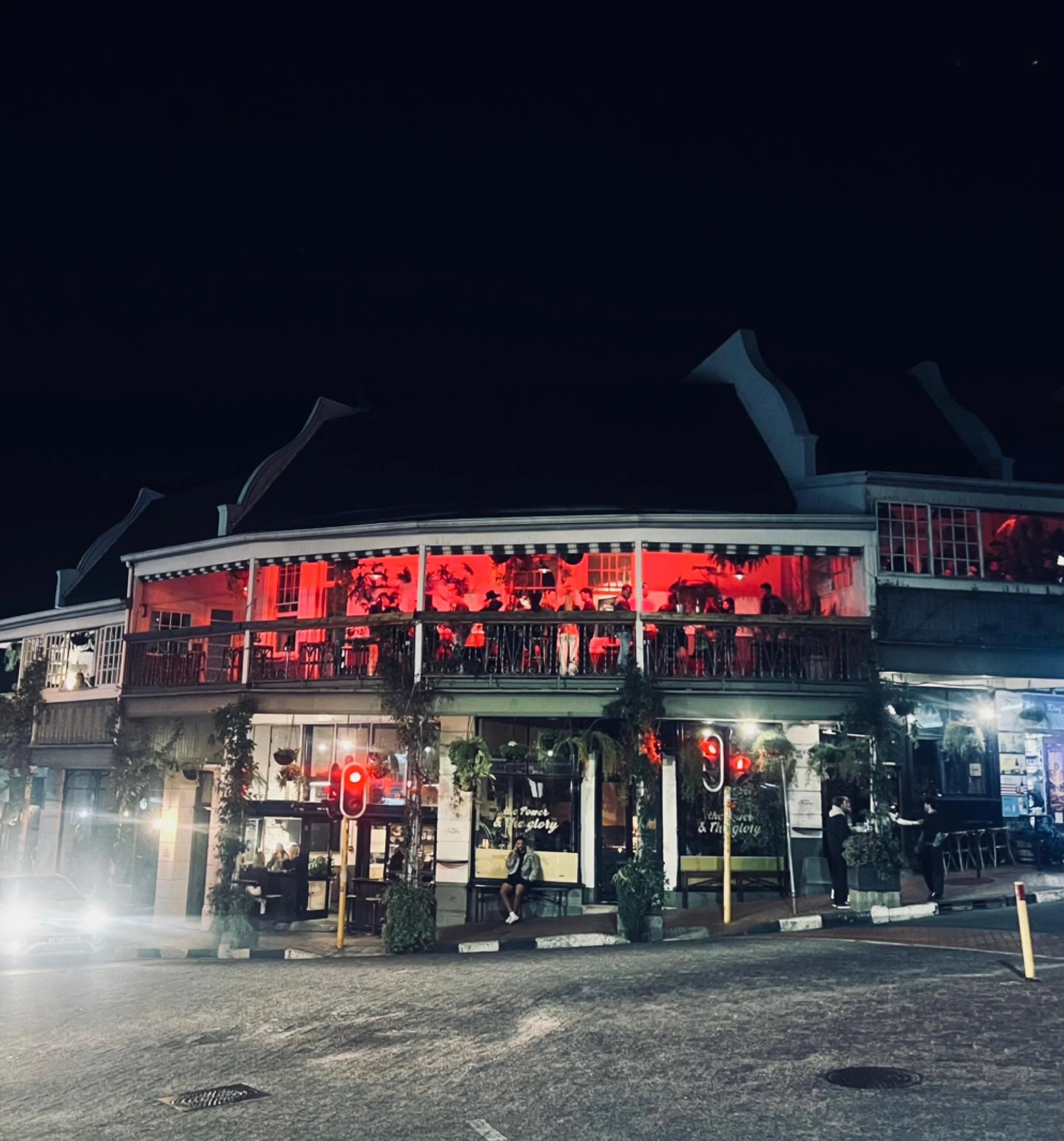 We&rsquo;ve got to say&hellip;.this has got to be the best corner in town!!! Come visit our upstairs bar and stay for as long as your heart desires 😁🥰🪩👌🌿🥂🍸❤️🍷

@thepowerandtheglory @t.h.e.p.o.w.e.r.a.b.o.v.e #thepowerandtheglory #restaurant #