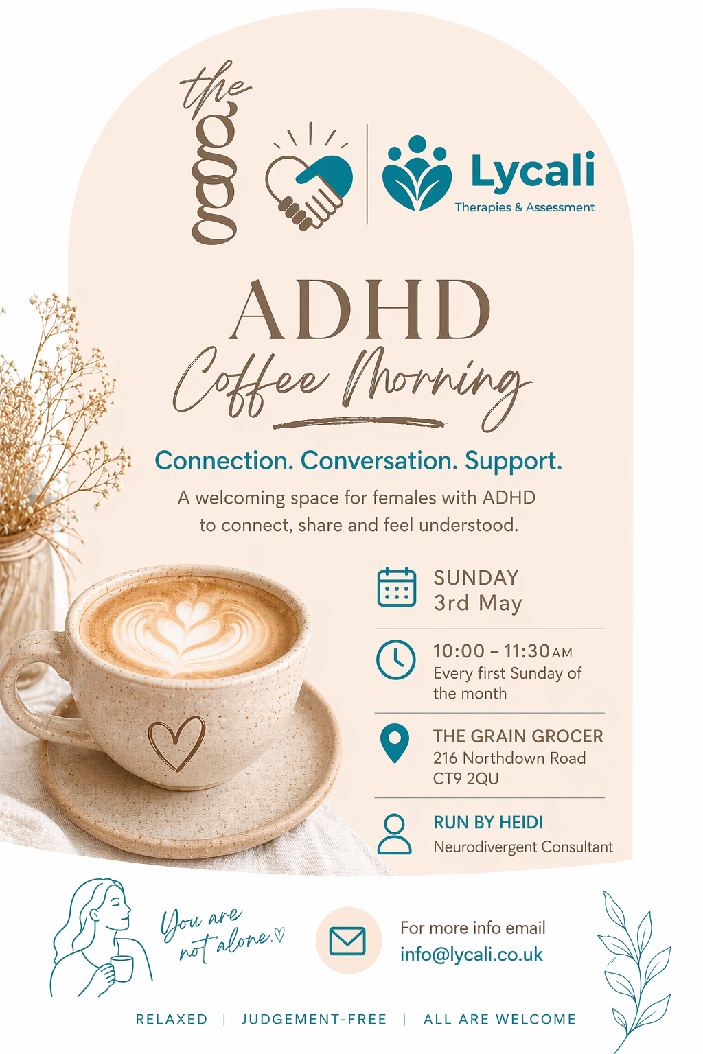 ADHD Coffee Morning for Women | Margate
