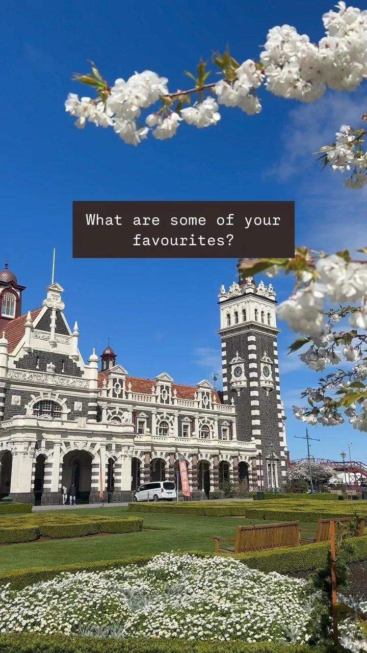 What are some of your favourites? #historicbuildings #dunedinarchitecture #thedunedinessential #dunedinnz #ōtepoti #dunedinnewzealand #nzmustdo