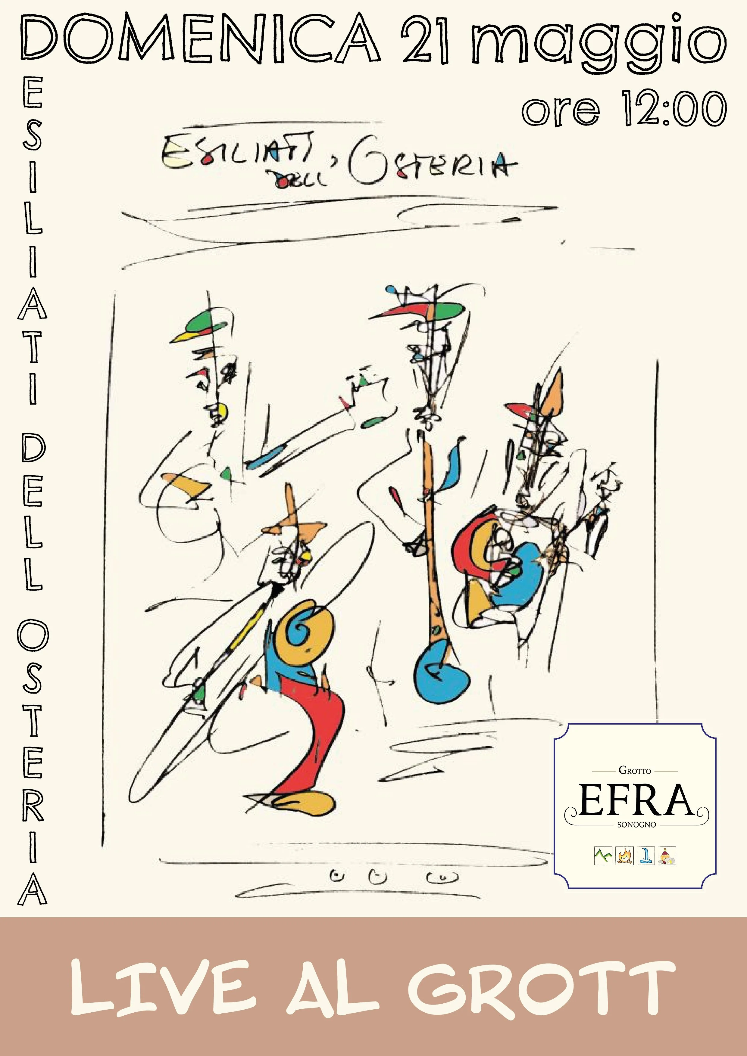 Esiliati dell'Osteria - Live-