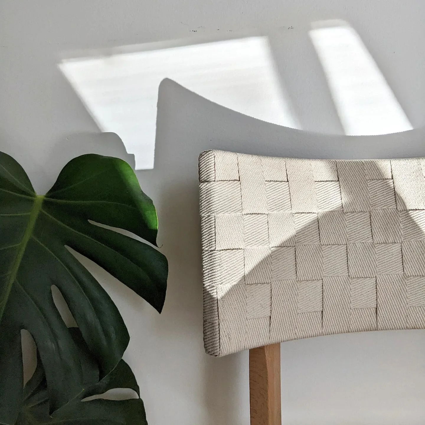 [SOLD] Got your back.&nbsp;

1990's IKEA FRIDOLF chair. Curved backrest that feels like a hug, woven seat and a tinted, lacquered solid beech frame. Designed by Karl Malmvall. Great vintage condition.

45cm H to seat | 80cm to top back rest | 40x40 b