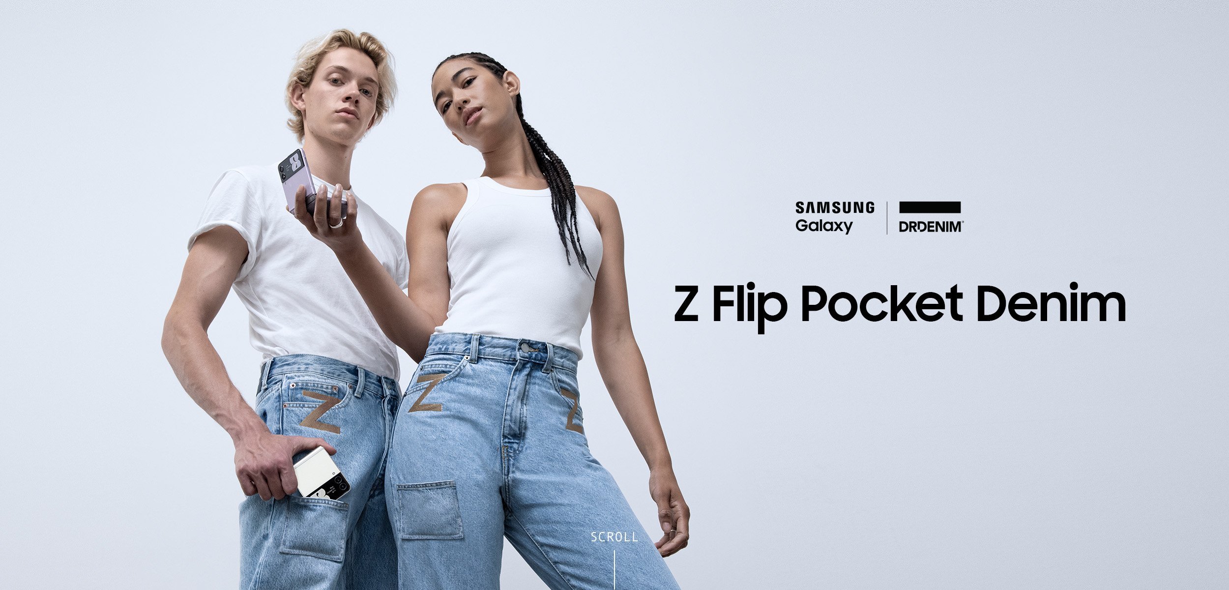 $1,499 jeans to help launch the Samsung Z Flip3